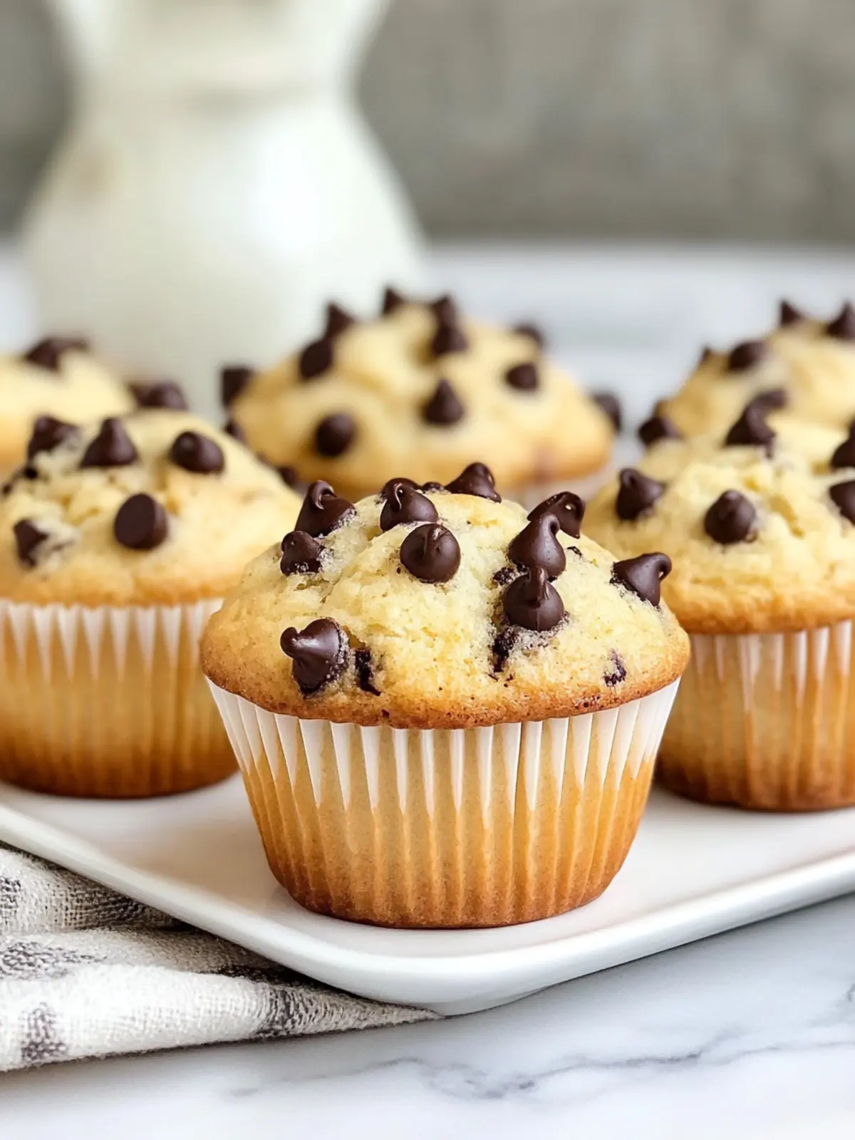 Incredible Greek Yogurt Chocolate Chip Muffins – Guilt-Free Indulgence 2 Incredible Greek Yogurt Chocolate Chip Muffins – Light, Fluffy & Irresistible!