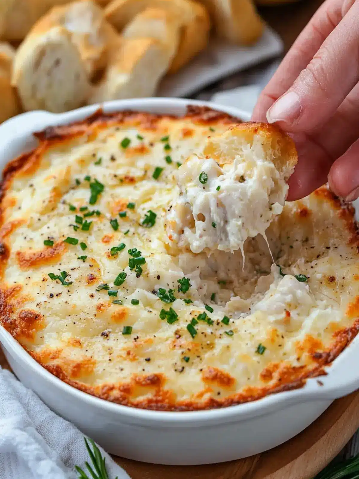Irresistible Hot Crab Dip Recipe for Your Best Homemade Feast 4 Crab Dip Recipe