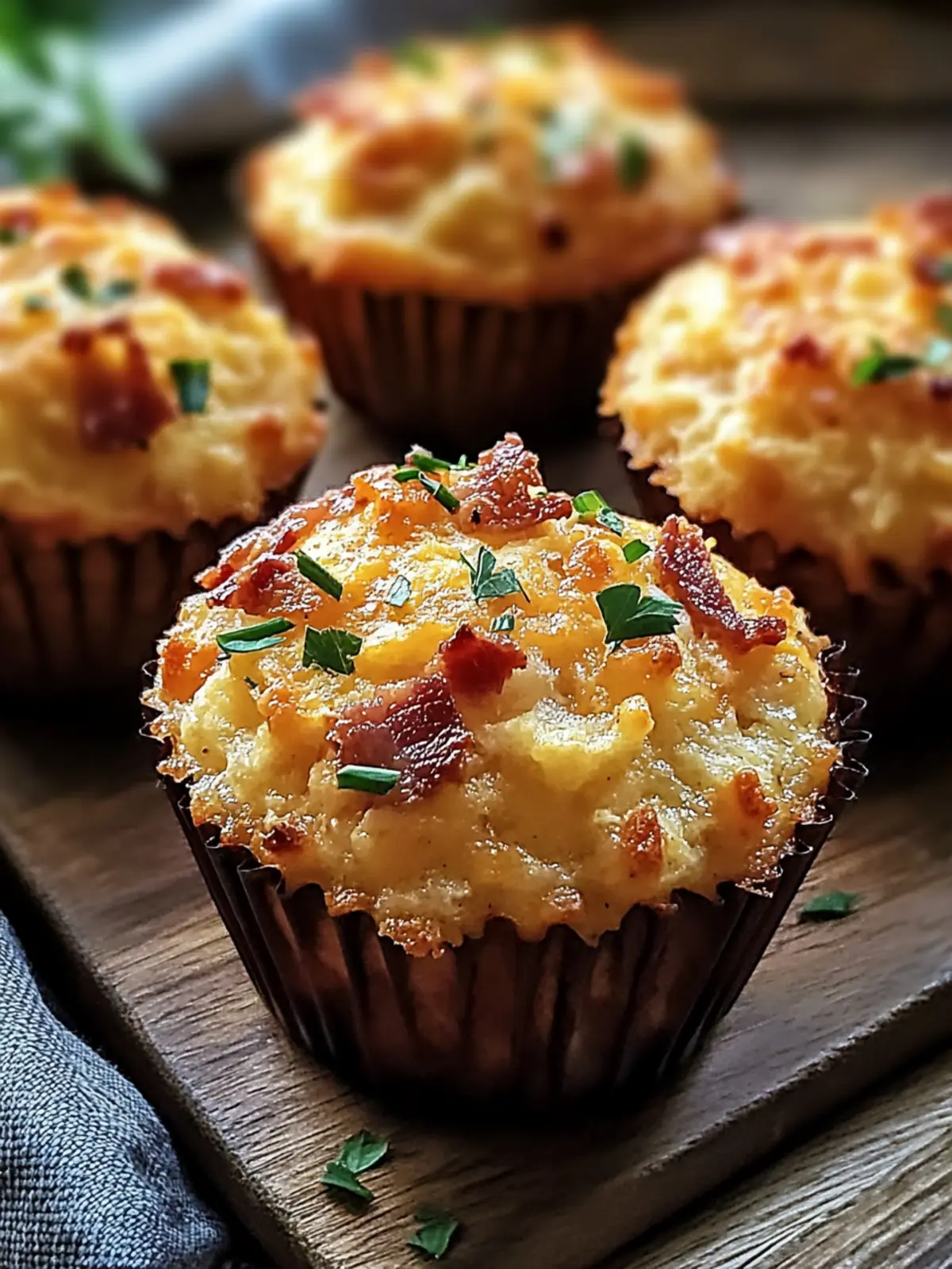 Sourdough Discard Bacon And Cheddar Muffins You'll Crave 2 Irresistibly Delicious Sourdough Discard Bacon And Cheddar Muffins