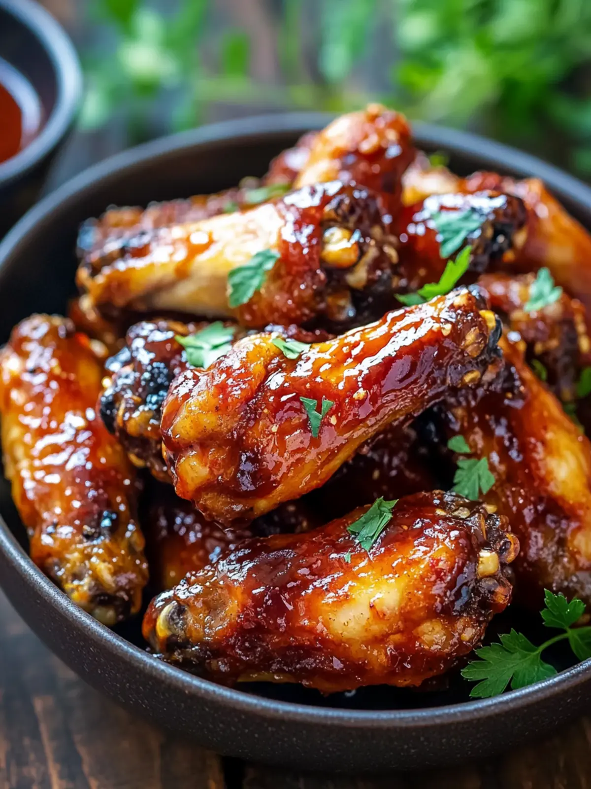Crispy Oven-Baked Honey BBQ Chicken Wings You'll Adore 4 Crispy Oven-baked Honey Bbq Chicken Wings