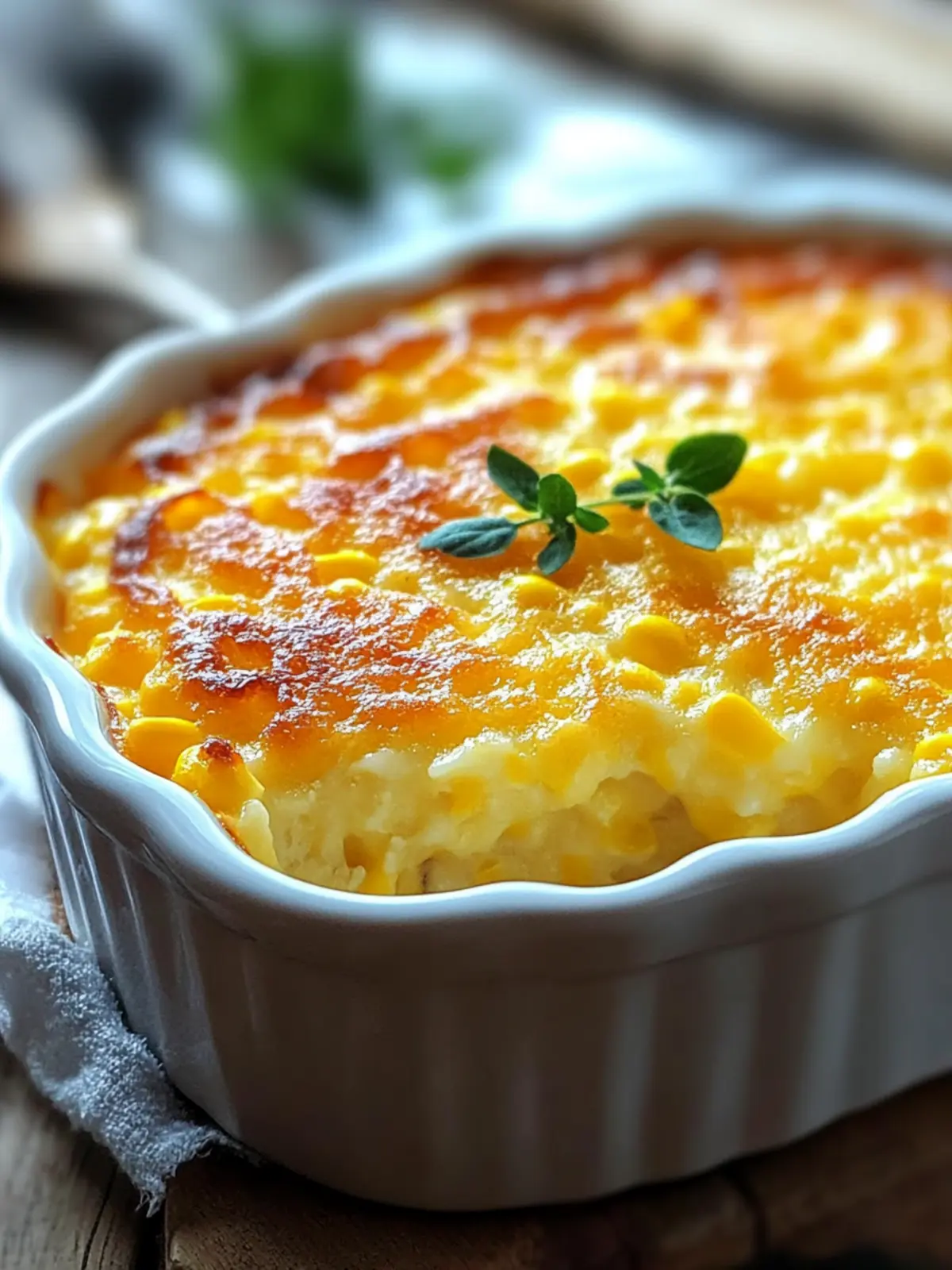 Sweet Corn Pudding Casserole: Pure Creamy Comfort Awaits 3 Sweet Corn Pudding Casserole: Creamy Comfort in Every Bite
