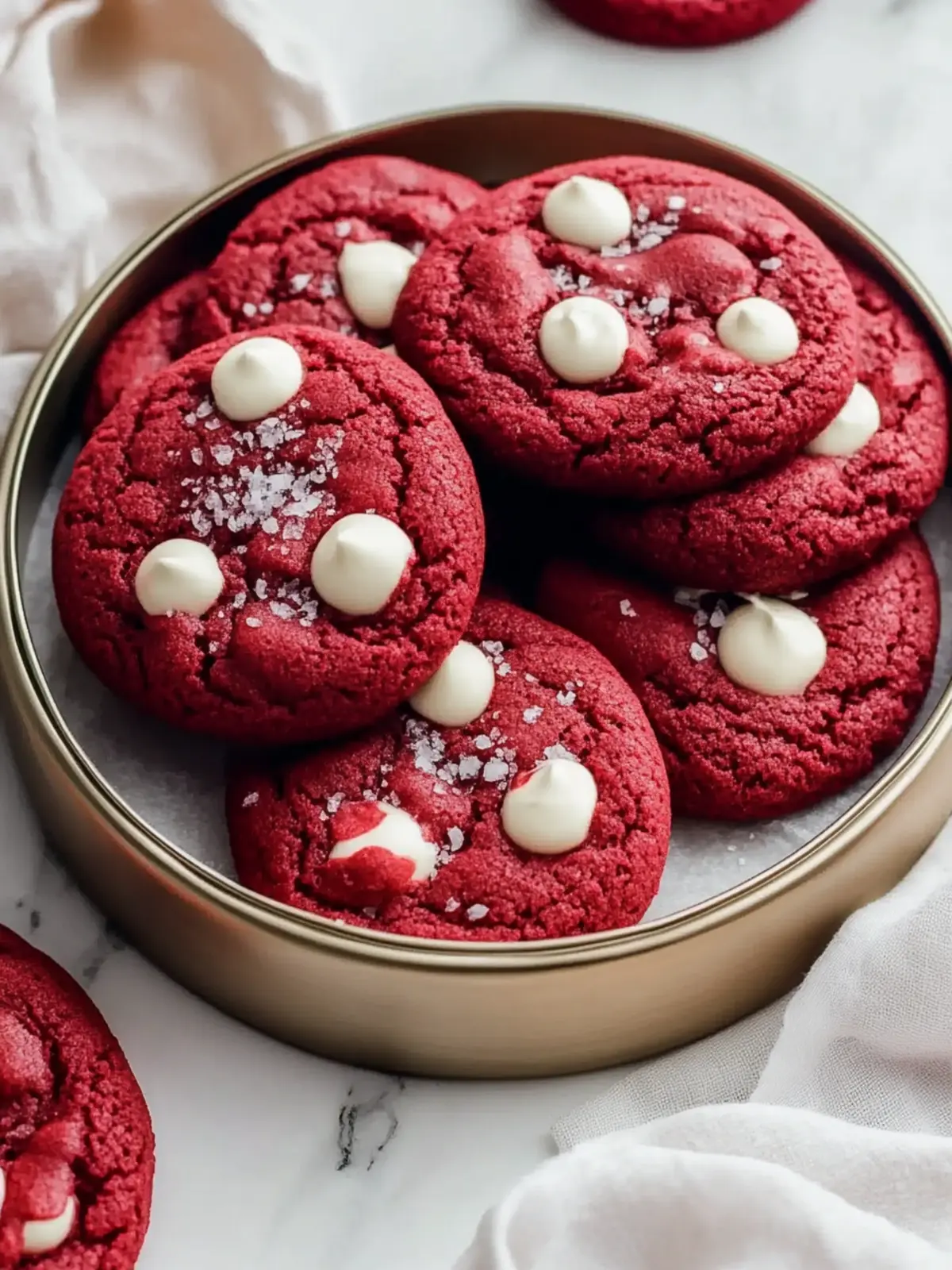 Classic Soft and Chewy Red Velvet Cookies You’ll Crave! 3 Classic Soft and Chewy Red Velvet Cookies