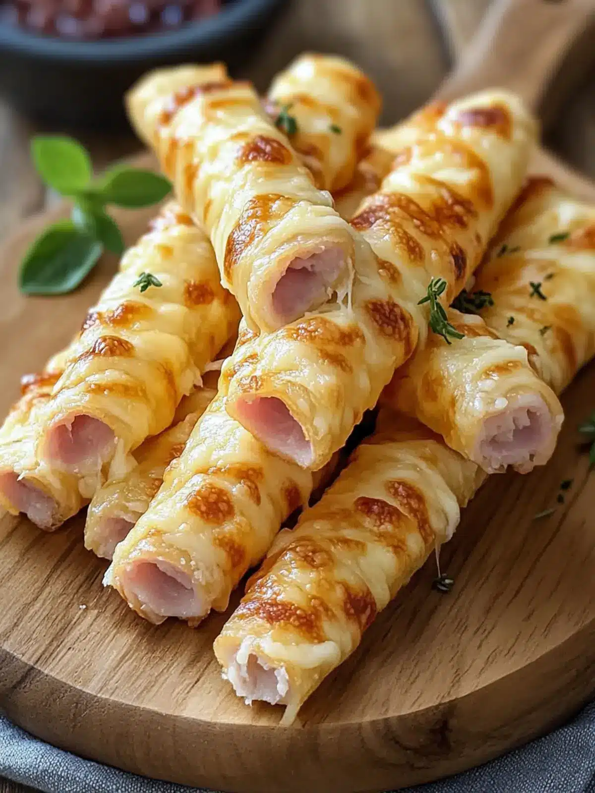 Cheesy Ham and Cheese Sticks: Quick, Irresistible Snack Magic 5 Cheesy Ham and Cheese Sticks