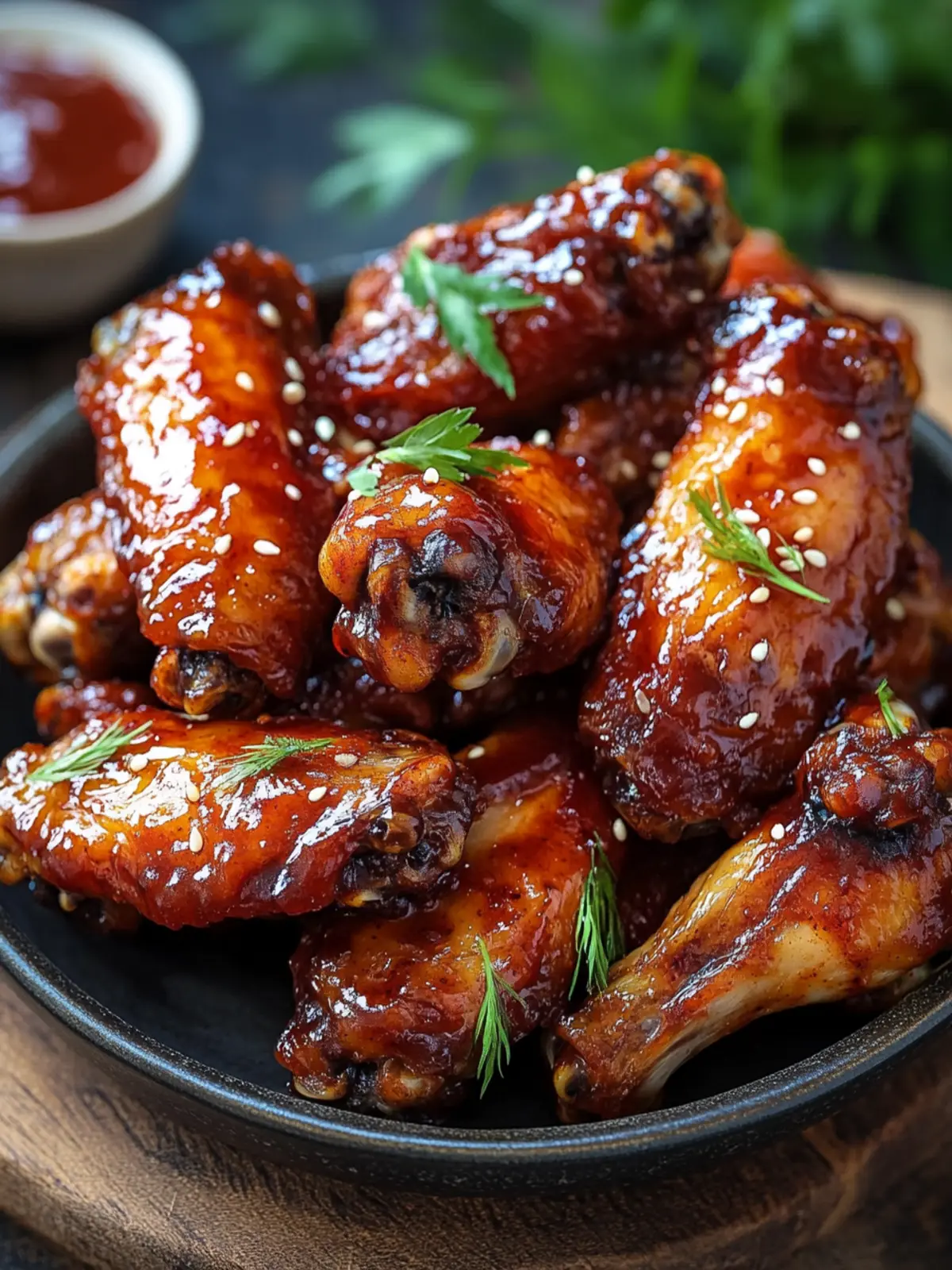 Crispy Oven-Baked Honey BBQ Chicken Wings You'll Adore 3 Crispy Oven-baked Honey Bbq Chicken Wings