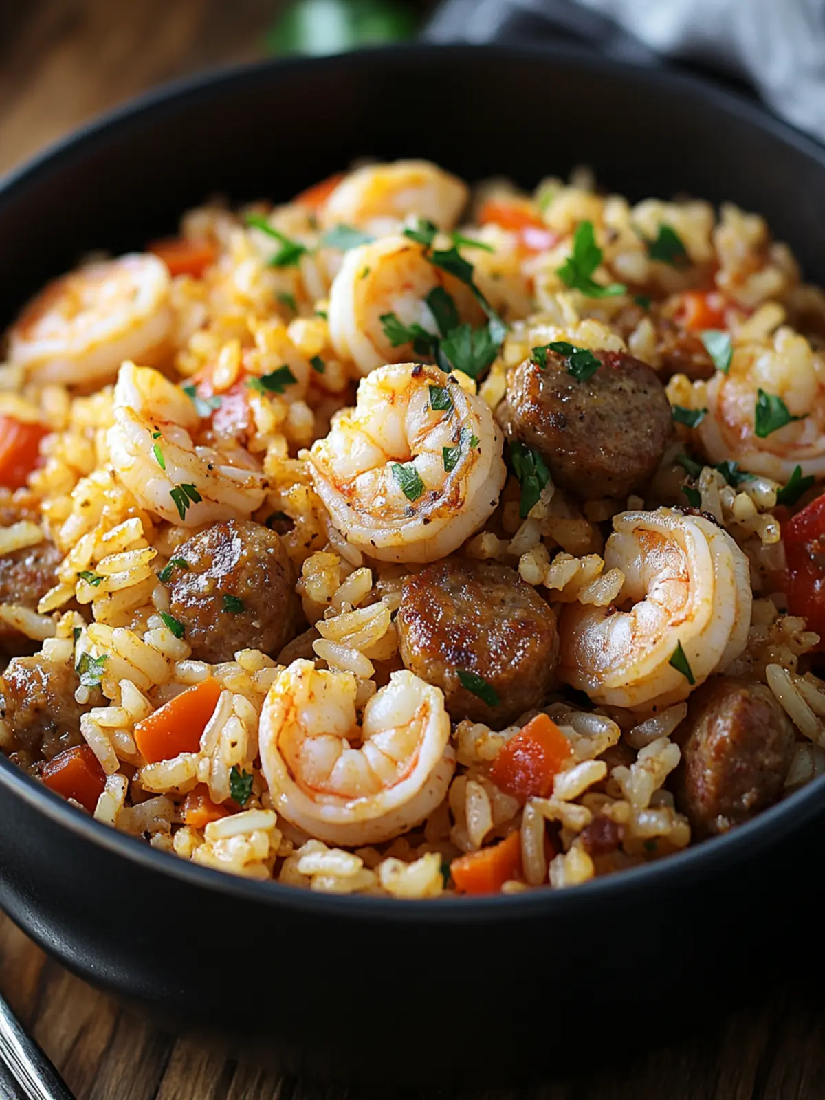 Savory Shrimp Sausage Dirty Rice Recipe for Easy Comfort Cooking 3 Shrimp Sausage Dirty Rice Recipe