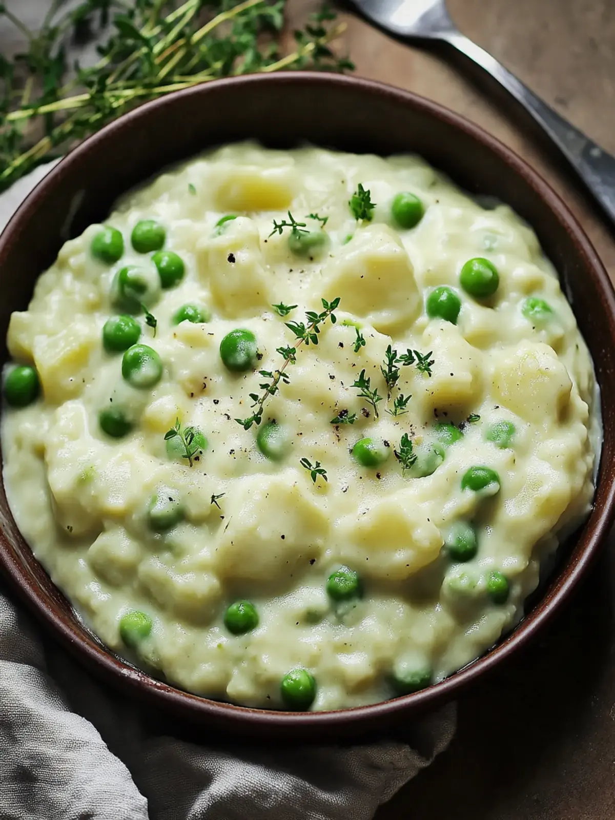 Creamed Peas and Potatoes: A Cozy Comfort Food Classic 2 Creamed Peas and Potatoes