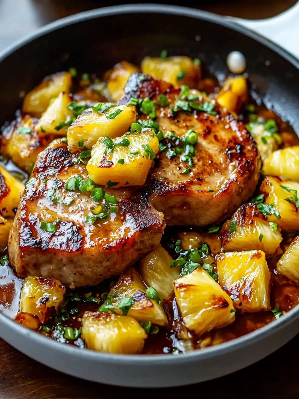 Skillet Pineapple Ginger Pork Chops for a Quick Tropical Feast 3 Skillet Pineapple Ginger Pork Chops