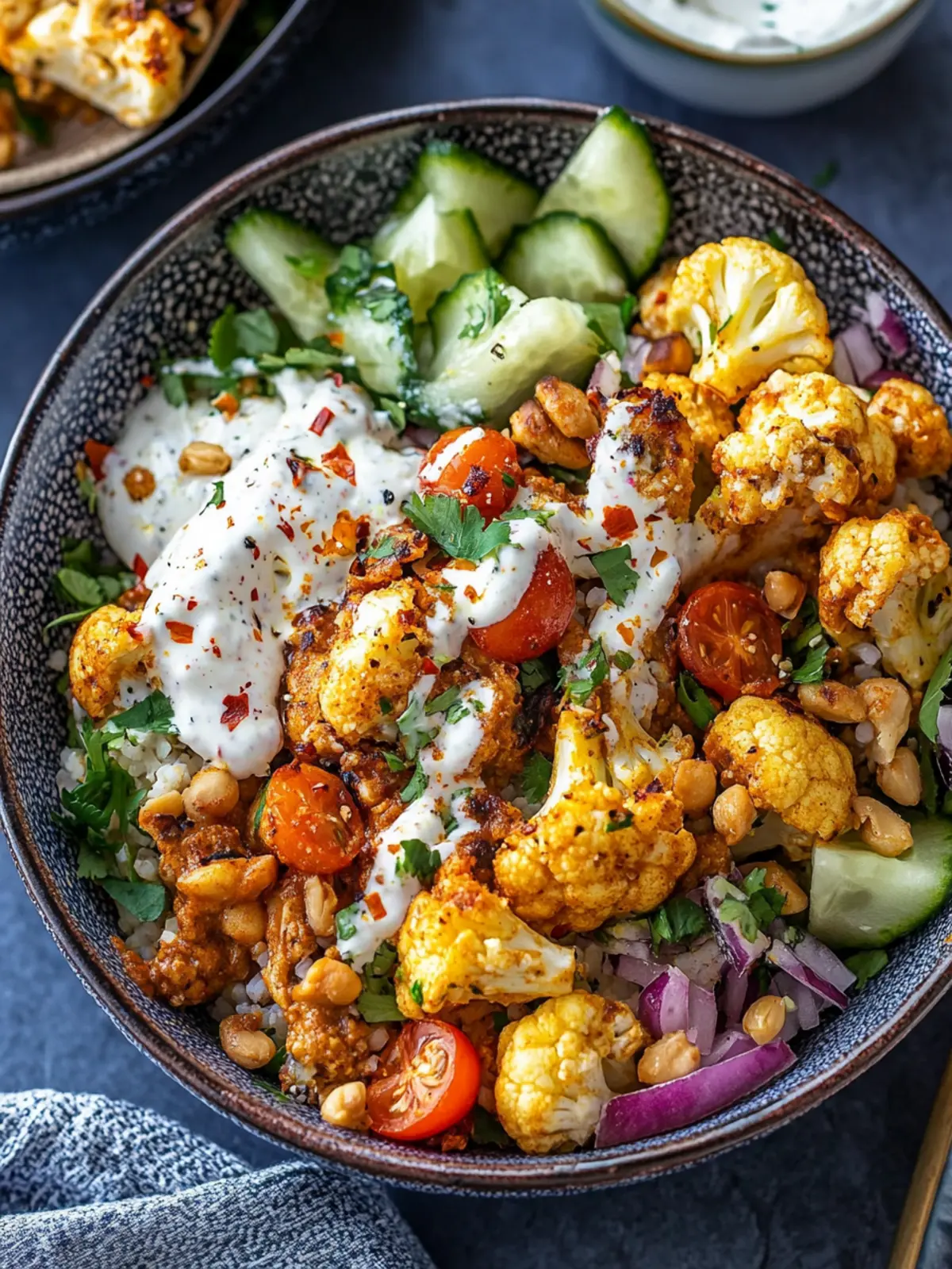 Delicious Cauliflower Shawarma Bowl That Makes Fast Food Look Weak 5 Cauliflower Shawarma Bowl