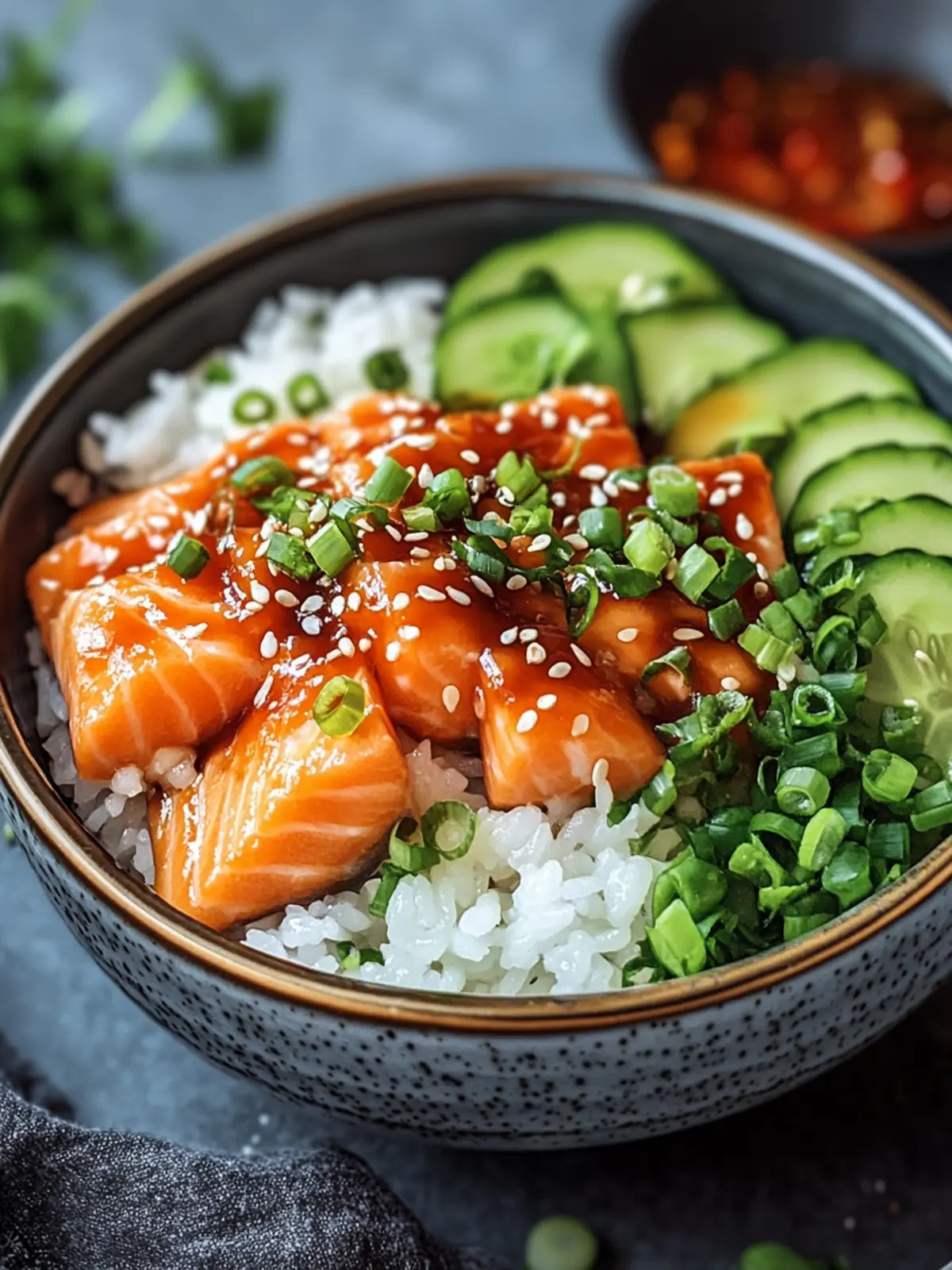 Crispy Salmon and Rice Bowl That's Quick and Yummy 2 Crispy Salmon and Rice Bowl