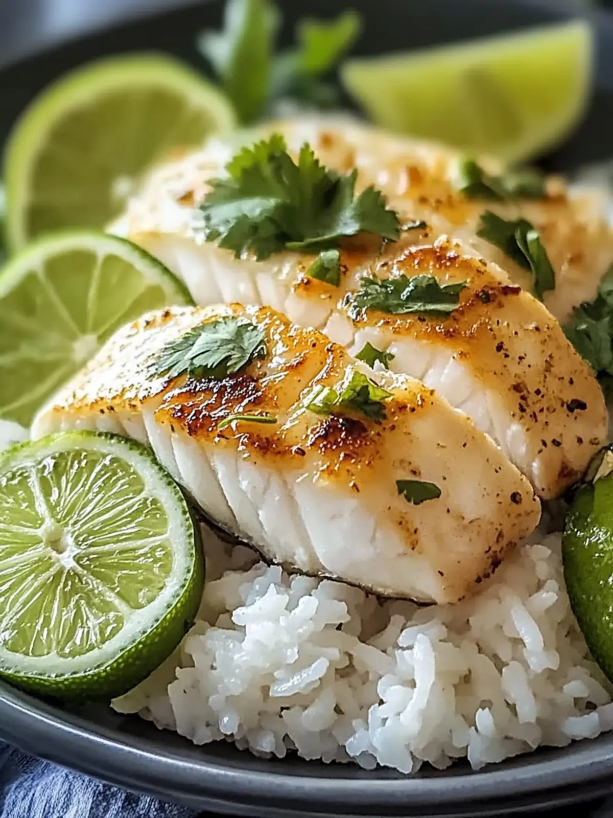 Coconut Lime Fish with Rice: A Quick 5-Step Delight 3 Coconut Lime Fish with Rice: An Incredible 5-Step Recipe