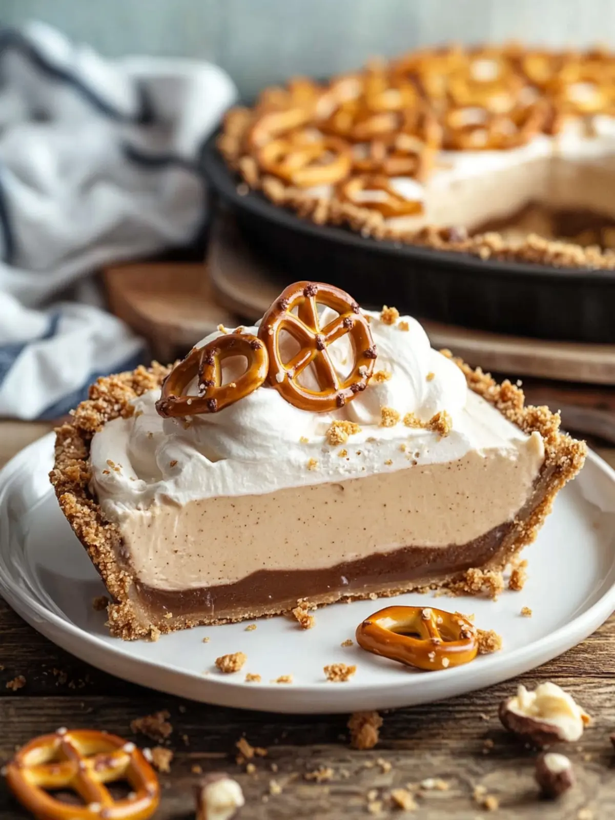 Peanut Butter Pretzel Pie: Your New No-Bake Dessert Obsession 2 Peanut Butter Pretzel Pie