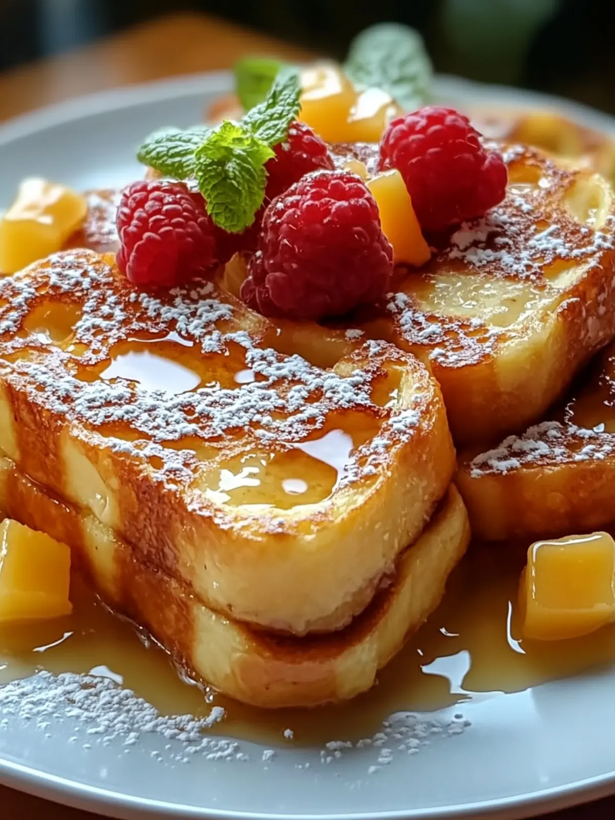 Easy Hawaiian Roll French Toast Recipe – Your Quick Morning Bliss 4 Easy Hawaiian Roll French Toast Recipe - Quick Breakfast Delight