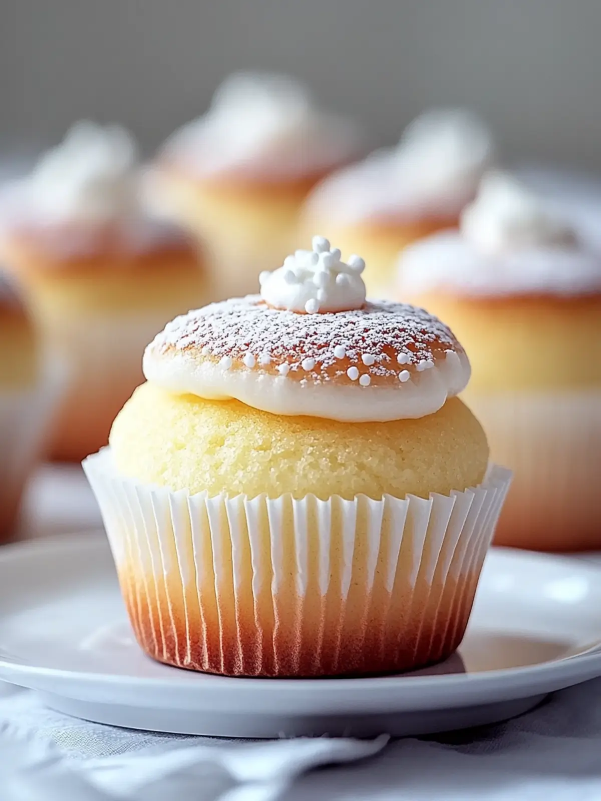 Japanese Cotton Cheesecake Cupcakes: A Light Delight Awaits 3 Japanese Cotton Cheesecake Cupcakes: A Light Dessert Delight