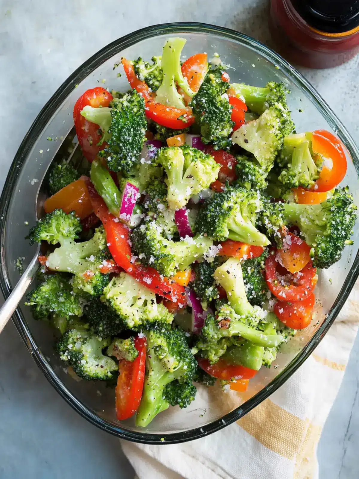 Brighten Your Day with Zesty Marinated Broccoli Salad 2 Marinated Broccoli Salad