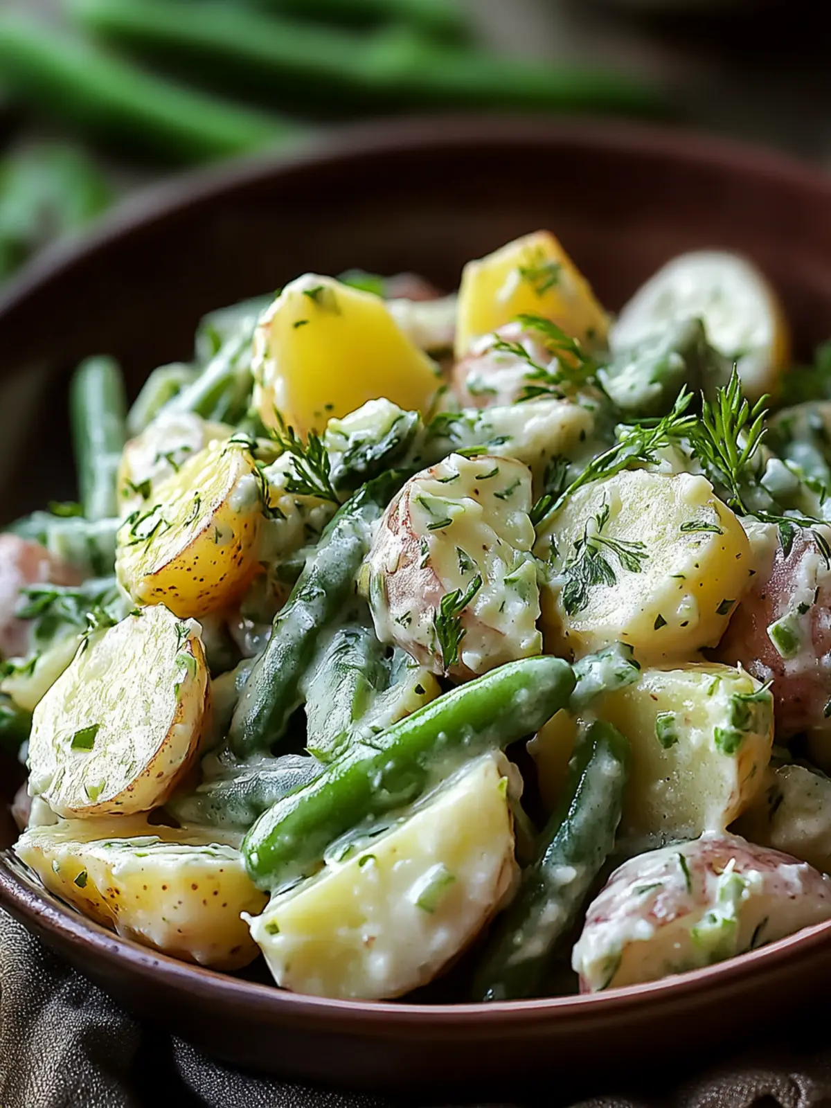 Creamy Green Bean Potato Salad for Effortless Summer Fun 3 Creamy Green Bean Potato Salad