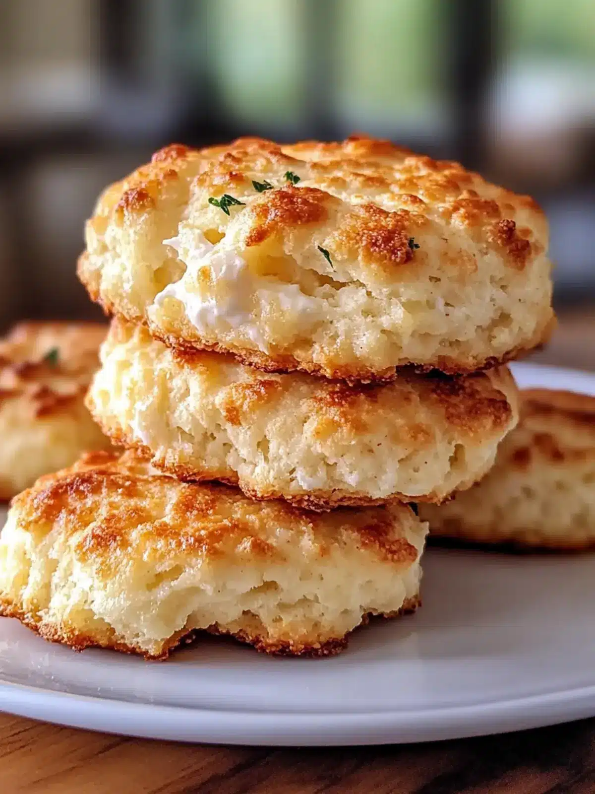 High-Protein Breakfast Biscuits: Easy 3-Ingredient Magic! 2 High-Protein Breakfast Biscuits (Easy 3-Ingredient Greek Yogurt Biscuits)