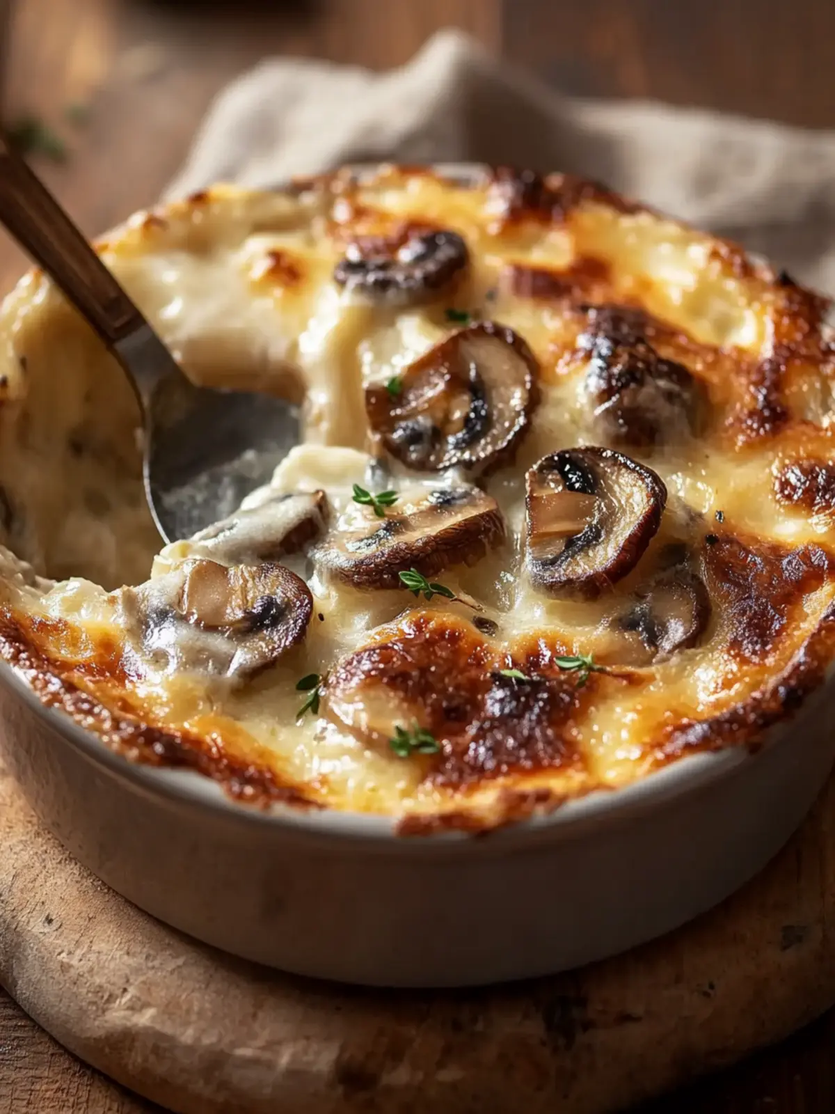 Creamy Mushroom Gratin for Cozy Comfort Food Nights 4 Mushroom Gratin