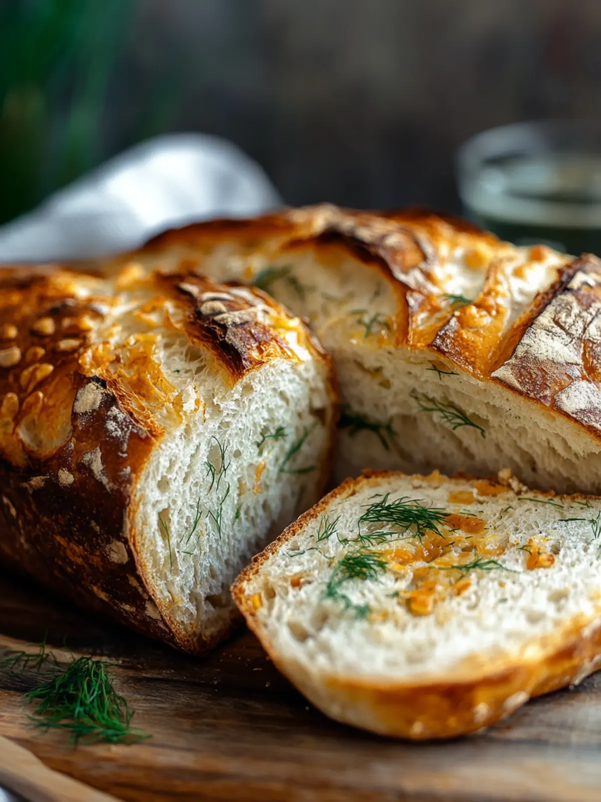 Cheesy Garlic Dill Sourdough Bread: Ultimate Flavor Awaits 3 Cheesy Garlic Dill Sourdough Bread : Loaded with Flavor, Perfect for Sandwiches