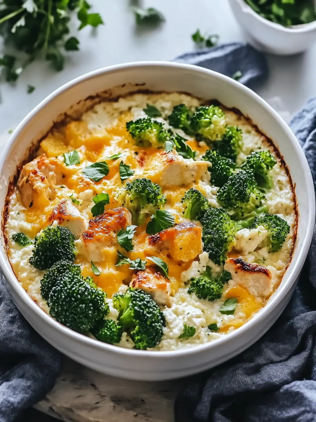 Chicken Broccoli Cottage Cheese Bake for Busy Weeknights 2 Chicken Broccoli Cottage Cheese