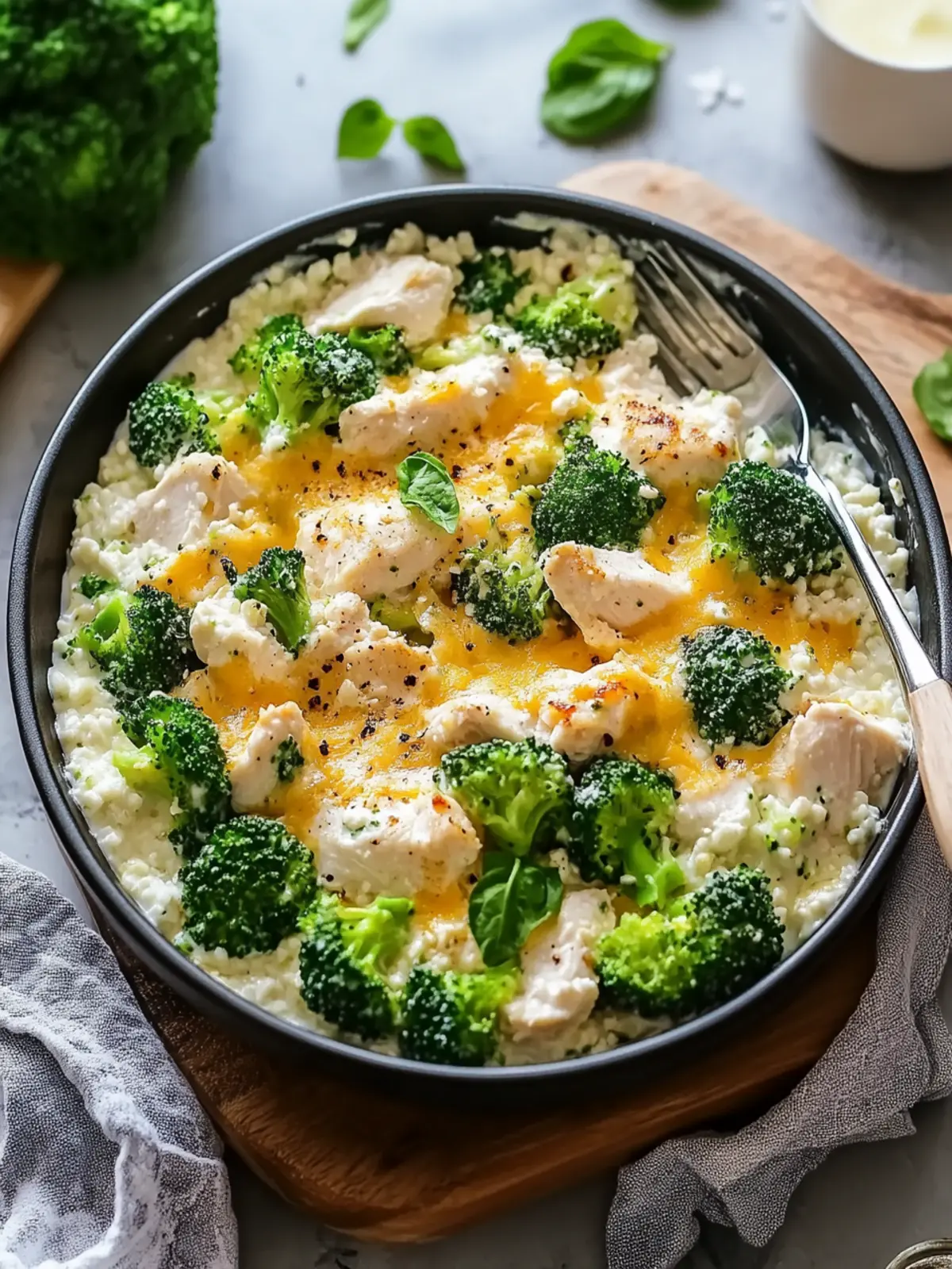 Chicken Broccoli Cottage Cheese Bake for Busy Weeknights 5 Chicken Broccoli Cottage Cheese