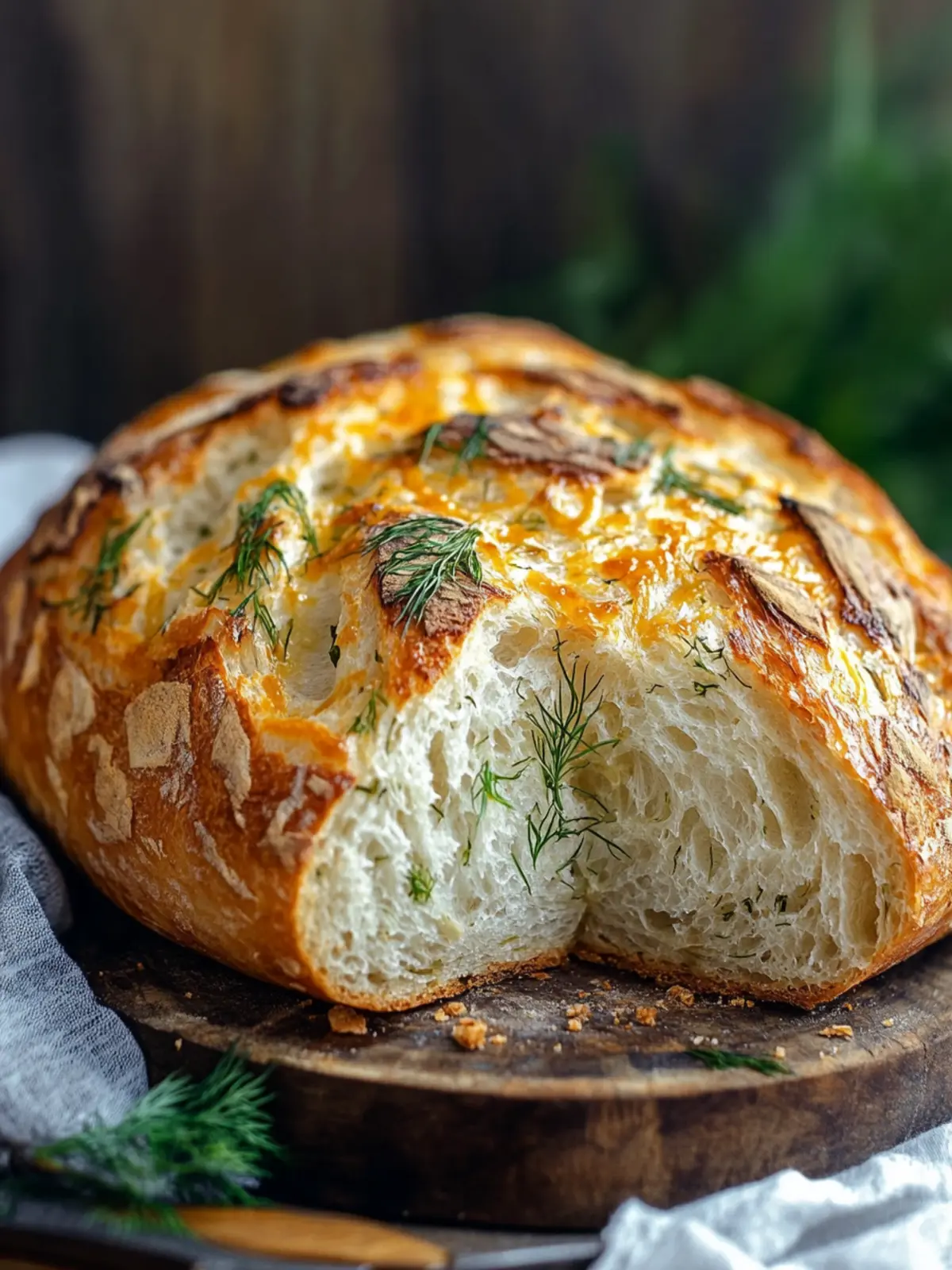 Cheesy Garlic Dill Sourdough Bread: Ultimate Flavor Awaits 4 Cheesy Garlic Dill Sourdough Bread : Loaded with Flavor, Perfect for Sandwiches