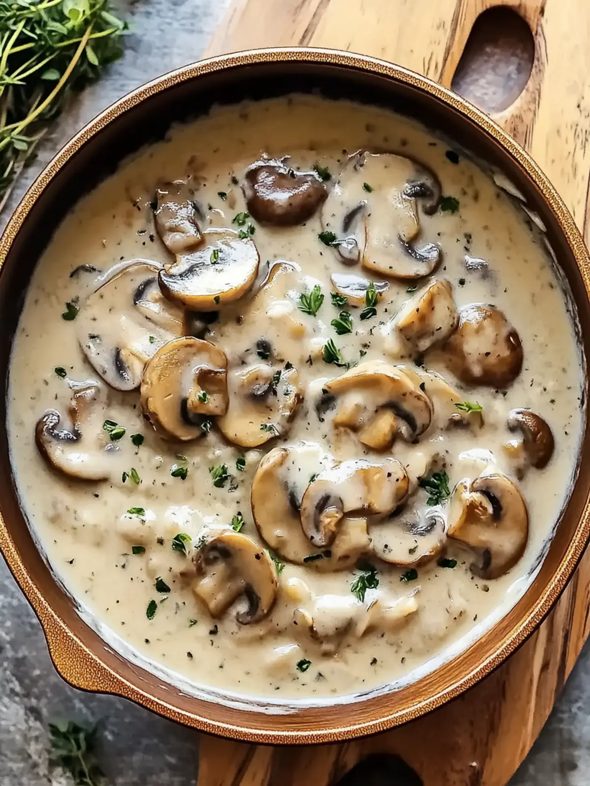 Savory Creamy Mushroom Gravy: A Comfort Food Classic! 3 Creamy Mushroom Gravy