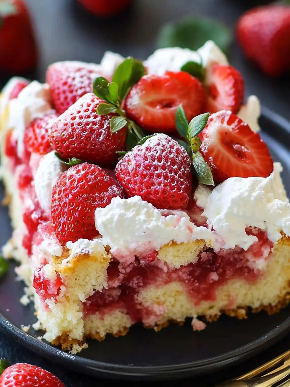 Fuss-Free Strawberry Shortcake Dump Cake Recipe for Summer Fun 3 Strawberry Shortcake Dump Cake Recipe