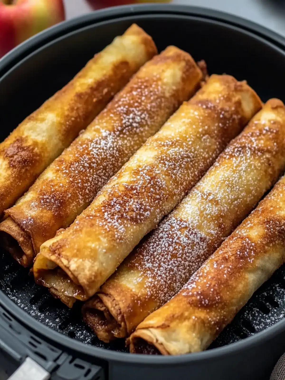 Deliciously Easy Air Fryer Apple Pie Taquitos in Minutes 3 Easy Air Fryer Apple Pie Taquitos