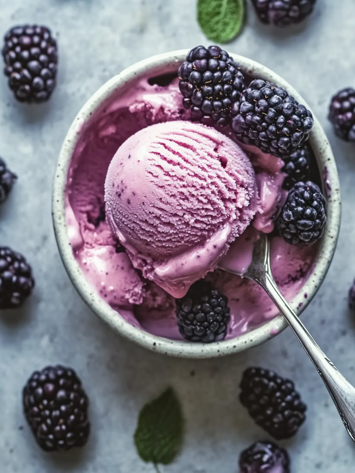 Homemade Fresh Blackberry Ice Cream for Summer Bliss 4 Fresh Blackberry Ice Cream