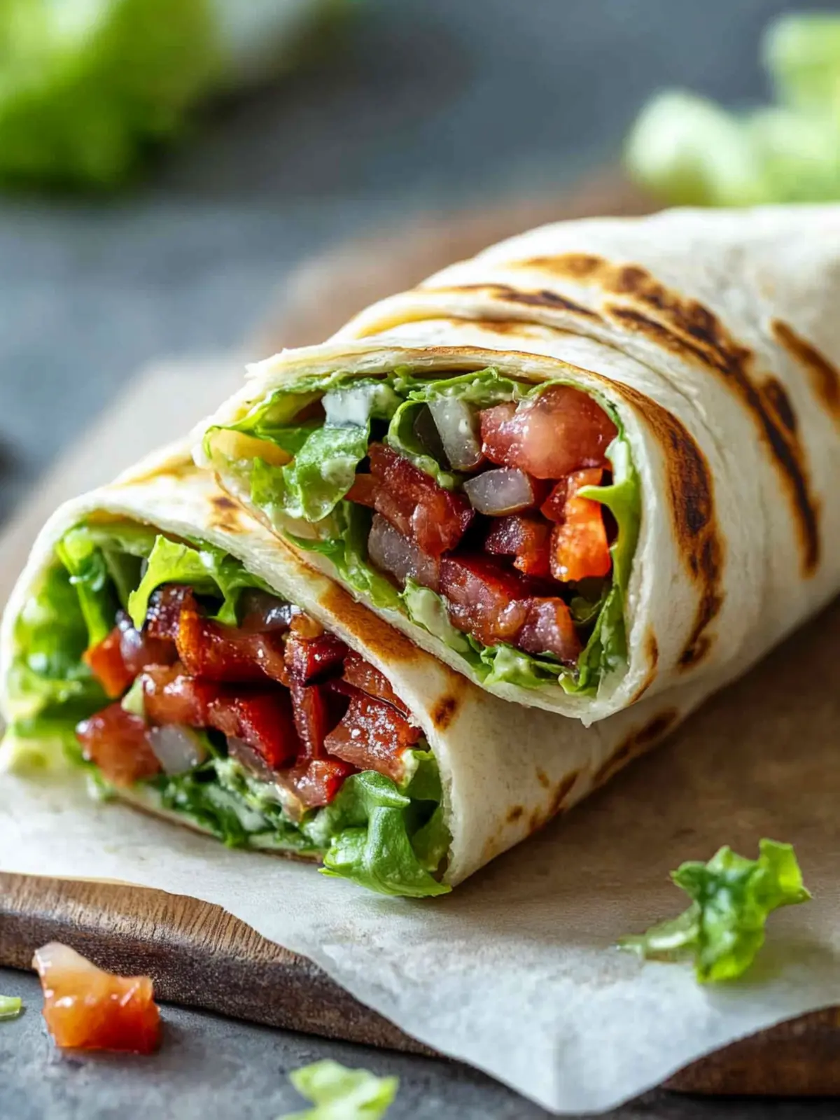 Gourmet BLT Wraps with Secret Sauce: A Flavorful Upgrade 5 Gourmet BLT Wraps with Secret Sauce