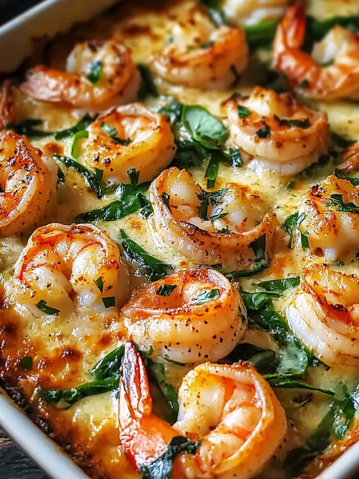 Creamy Low-Carb Shrimp Tuscan Bake in Just 30 Minutes! 4 Low-Carb Shrimp Tuscan Bake