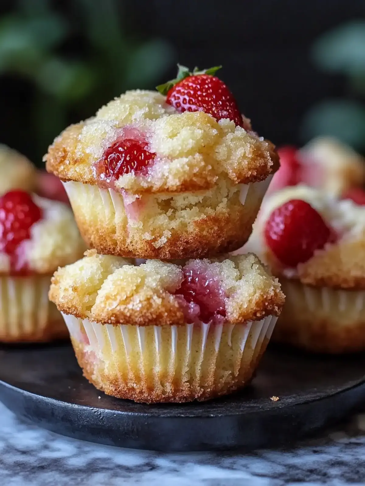 Easy Strawberry Shortcake Muffins Recipe for Quick 5-Minute Joy 5 Strawberry Shortcake Muffins Recipe Easy 5-Minute Quick Snack Idea