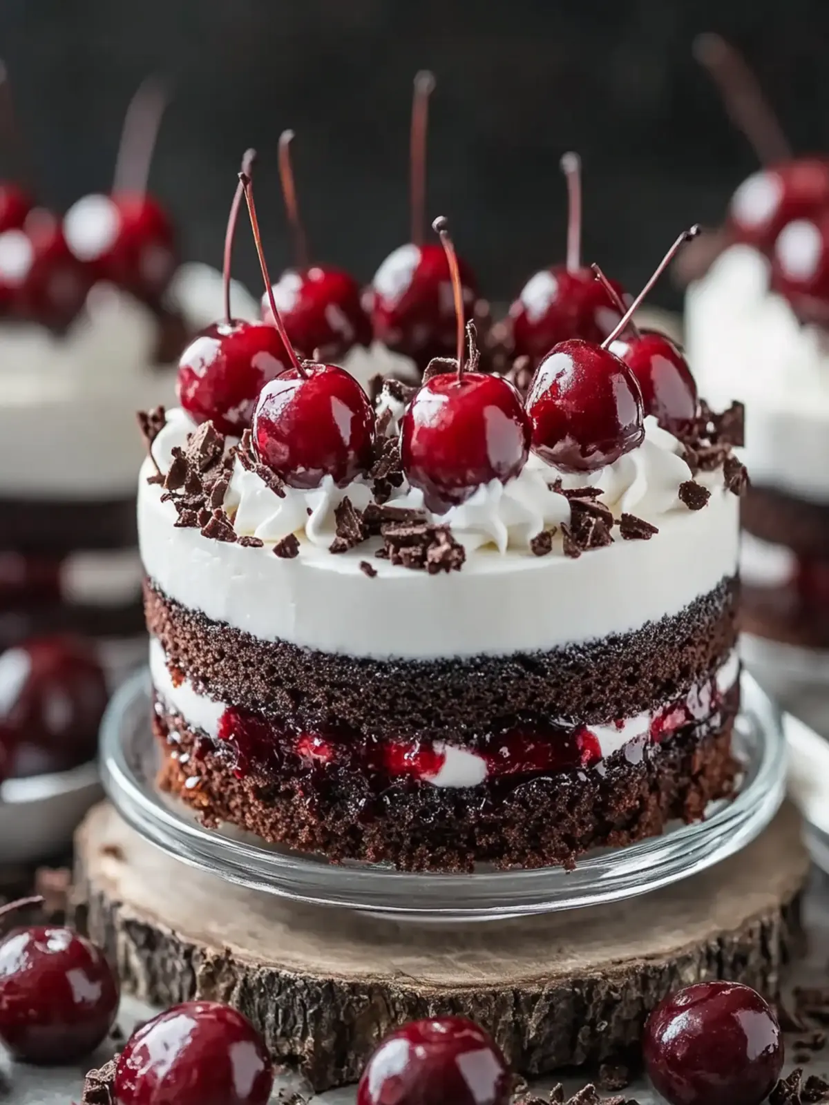 Irresistible Black Forest Cake Recipe in Mini Dessert Cups 2 Black Forest Cake Recipe