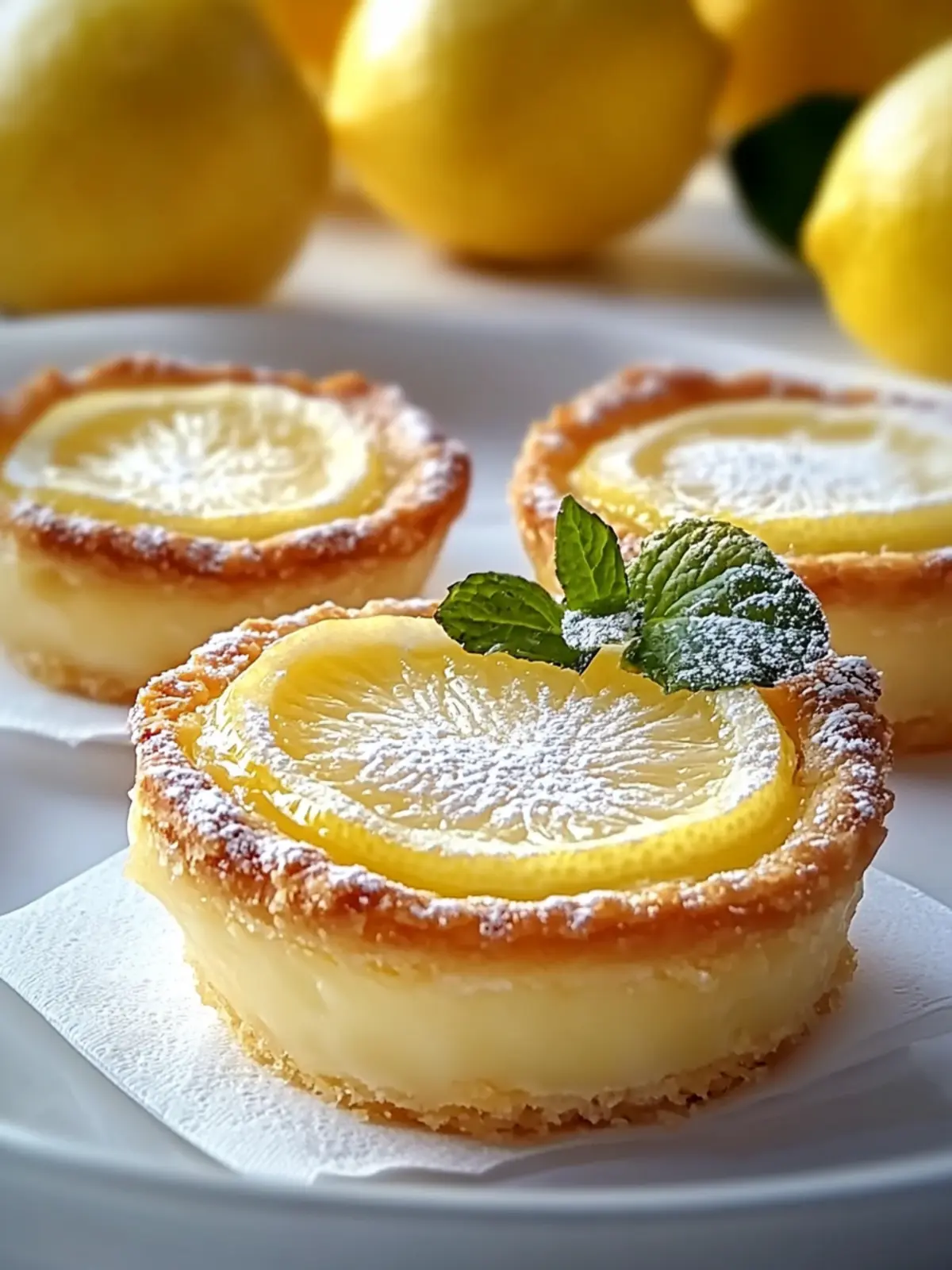 Delicious Baby Lemon Impossible Pies You’ll Love to Make! 4 Baby Lemon Impossible Pies