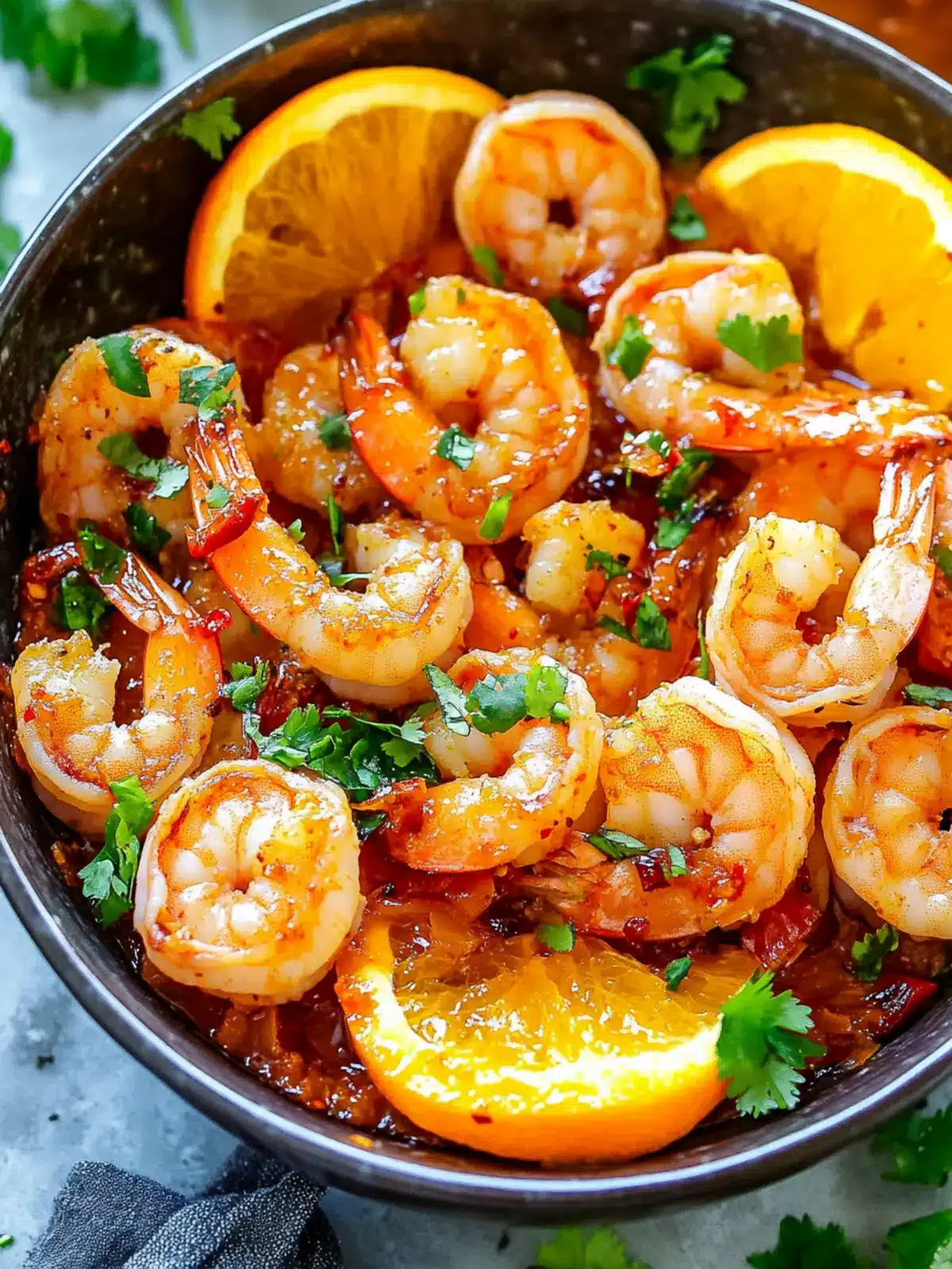 10-Minute Orange Chili Shrimp Bowl for a Bold Flavor Boost 2 Orange Chili Shrimp Bowl