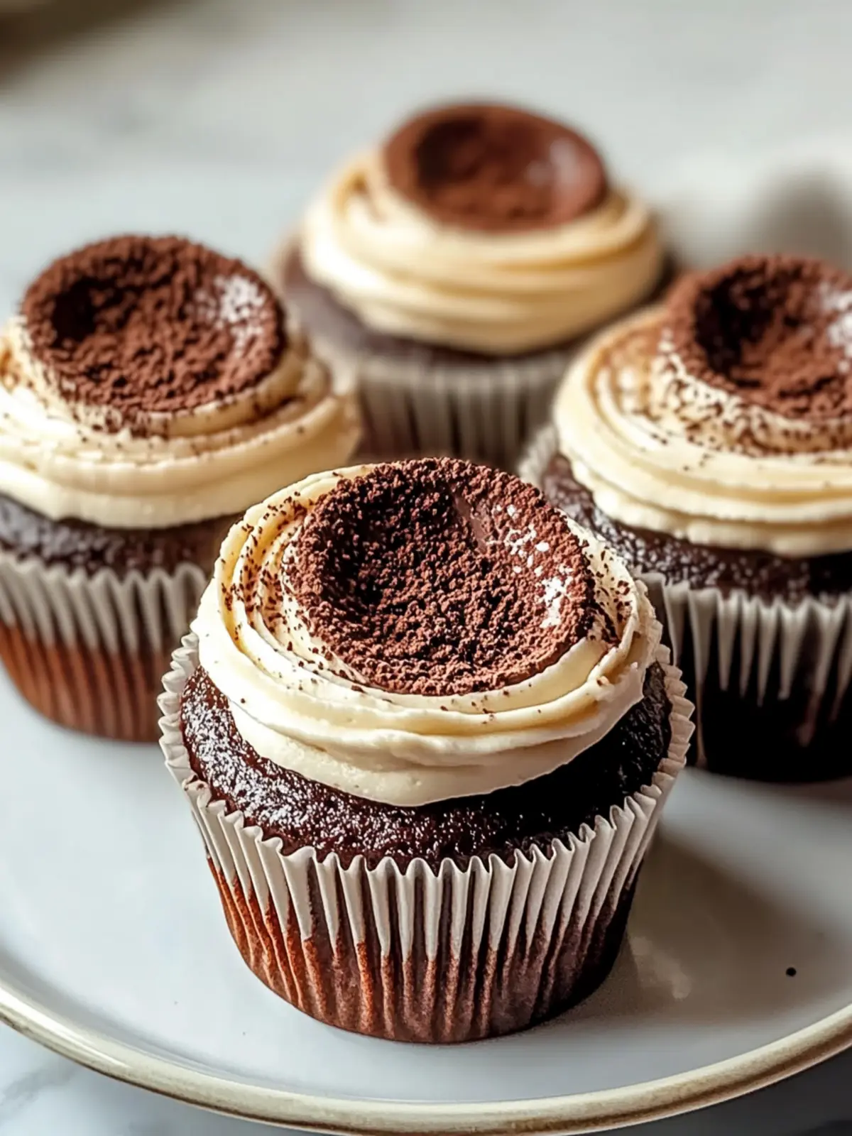 Irresistibly Decadent Chocolate Tiramisu Cupcakes You’ll Love 5 Irresistibly Decadent Chocolate Tiramisu Cupcakes You’ll Love