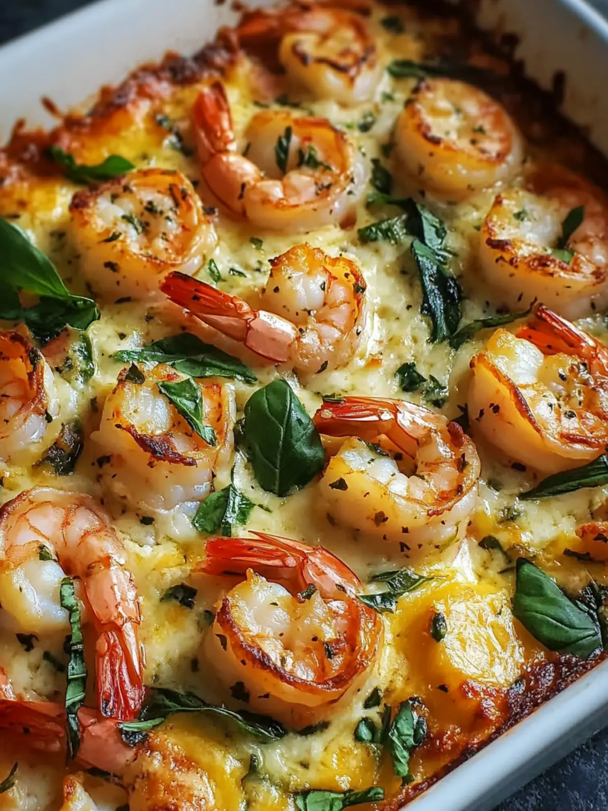 Creamy Low-Carb Shrimp Tuscan Bake in Just 30 Minutes! 2 Low-Carb Shrimp Tuscan Bake