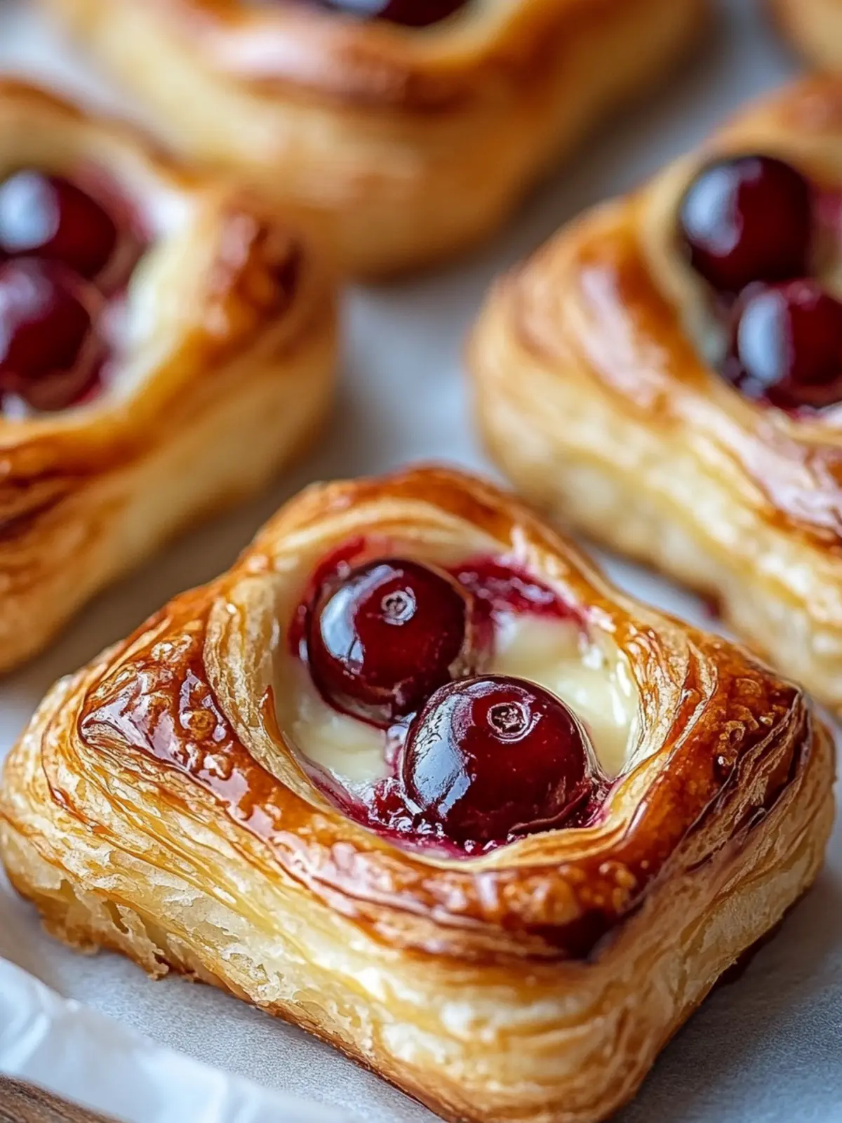 Whip Up Easy Cherry Cheese Danish in Just 30 Minutes! 2 Easy & Cherry Cheese Danish