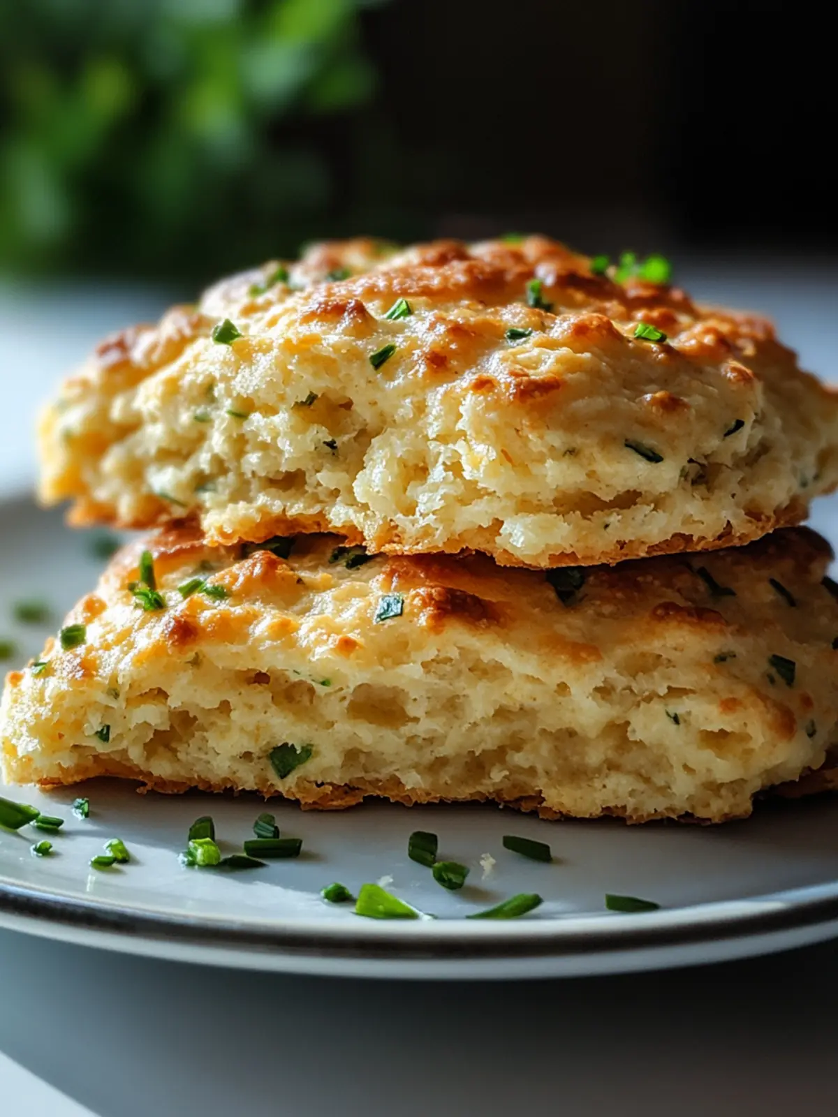 Savory Chive Cheddar Scones: Amazing Flavor for Quick Mornings 2 Savory Chive Cheddar Scones: Amazing Flavor