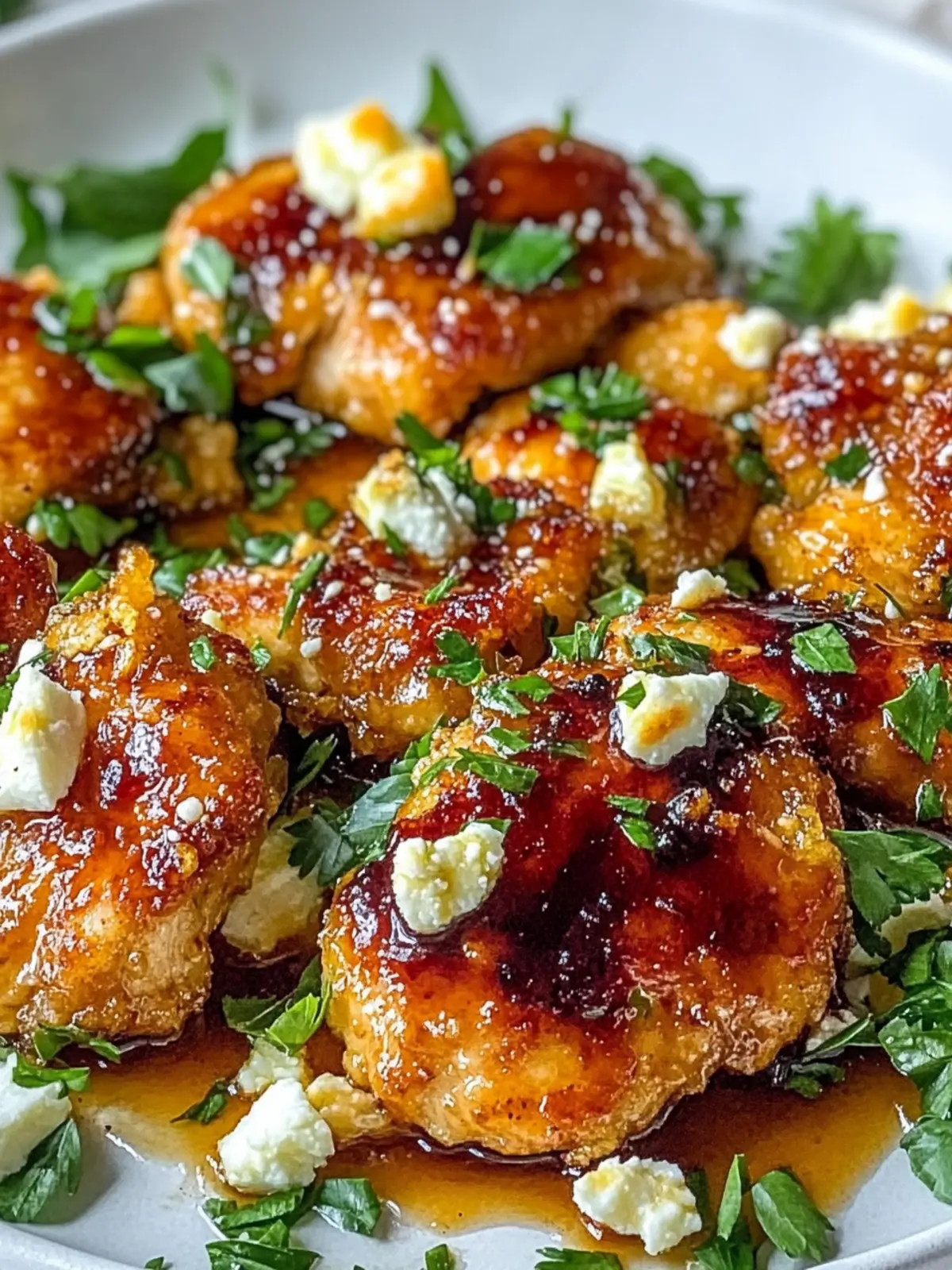 Crispy Hot Honey Feta Chicken: A Flavor Explosion Awaits 2 Crispy Hot Honey Feta Chicken