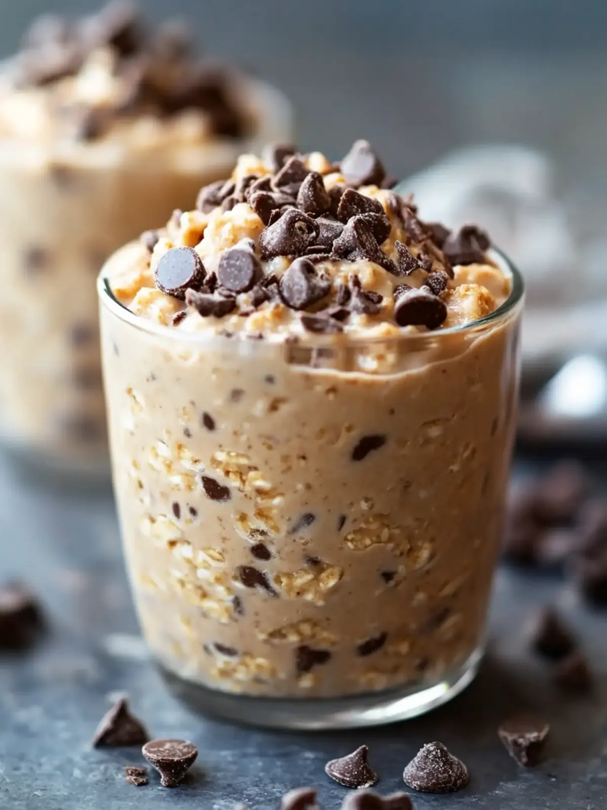 Cookie Dough Overnight Oats for Guilt-Free Morning Bliss 2 Cookie Dough Overnight Oats