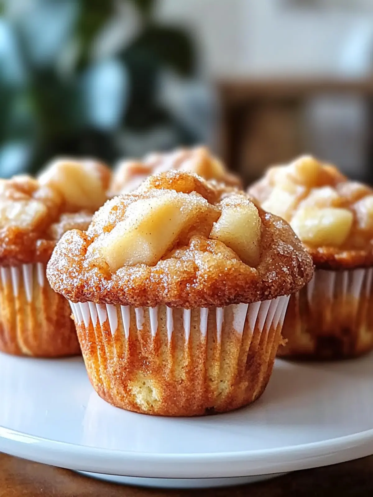 Fluffy Apple Fritter Muffins – Your New Favorite Morning Treat 3 Fluffy Apple Fritter Muffins