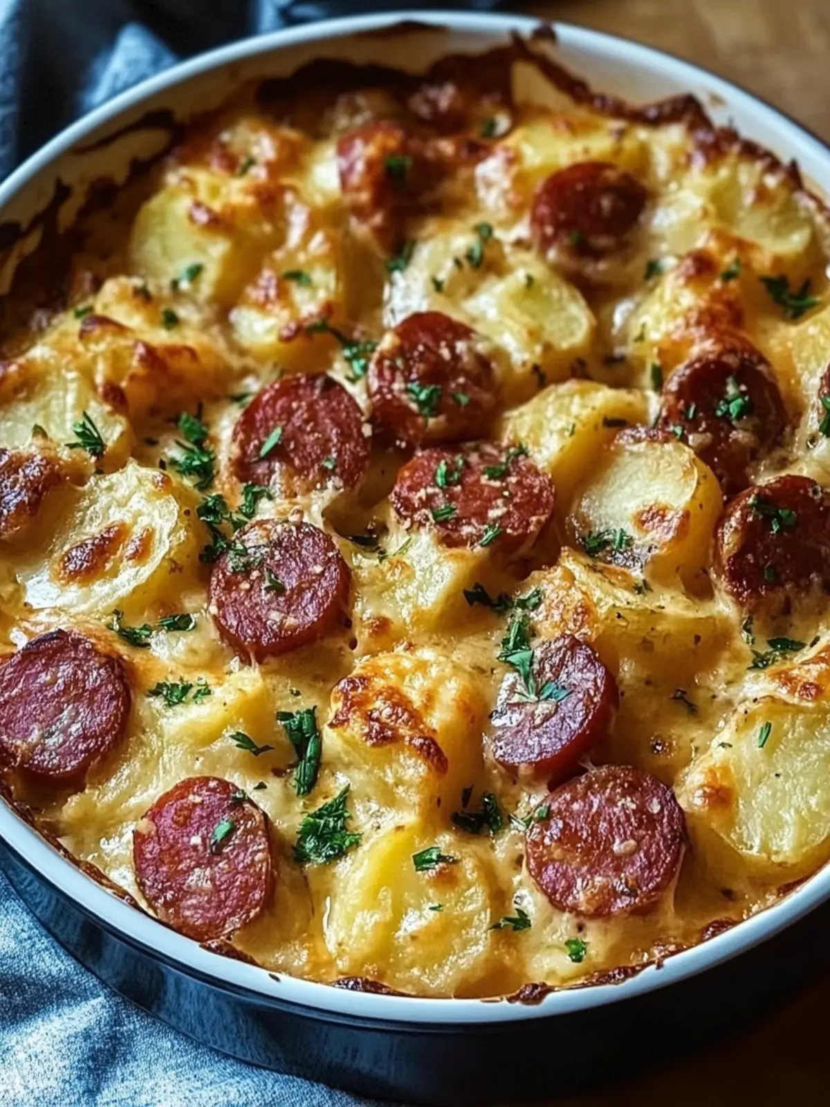 Hearty Kielbasa and Cheesy Potato Casserole: Your Ultimate Comfort Dish 3 Hearty Kielbasa and Cheesy Potato Casserole: An Amazing Ultimate Recipe