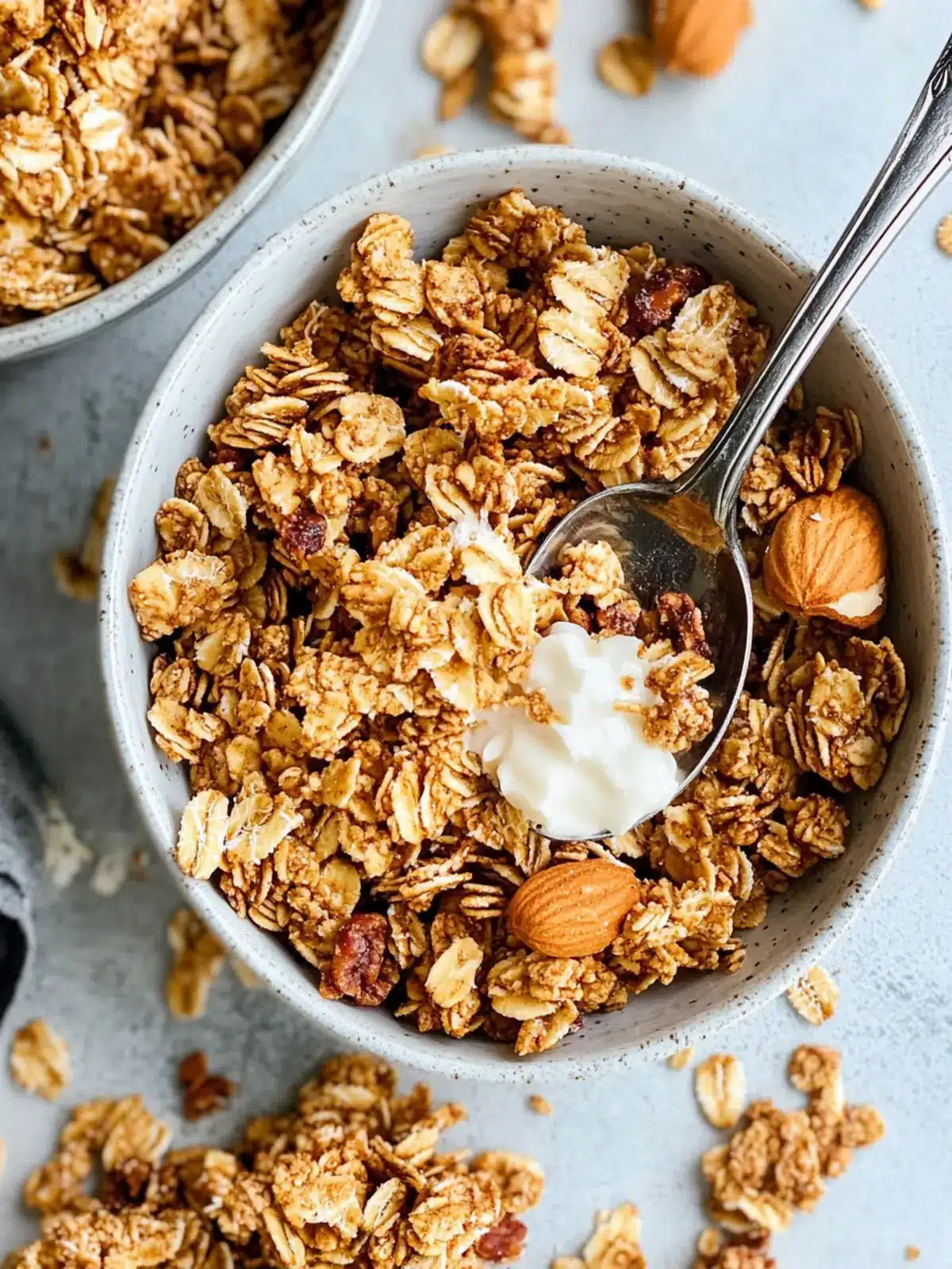 Nut-Free Sourdough Granola: Crunchy Goodness for Every Snack 3 Nut-Free Sourdough Granola