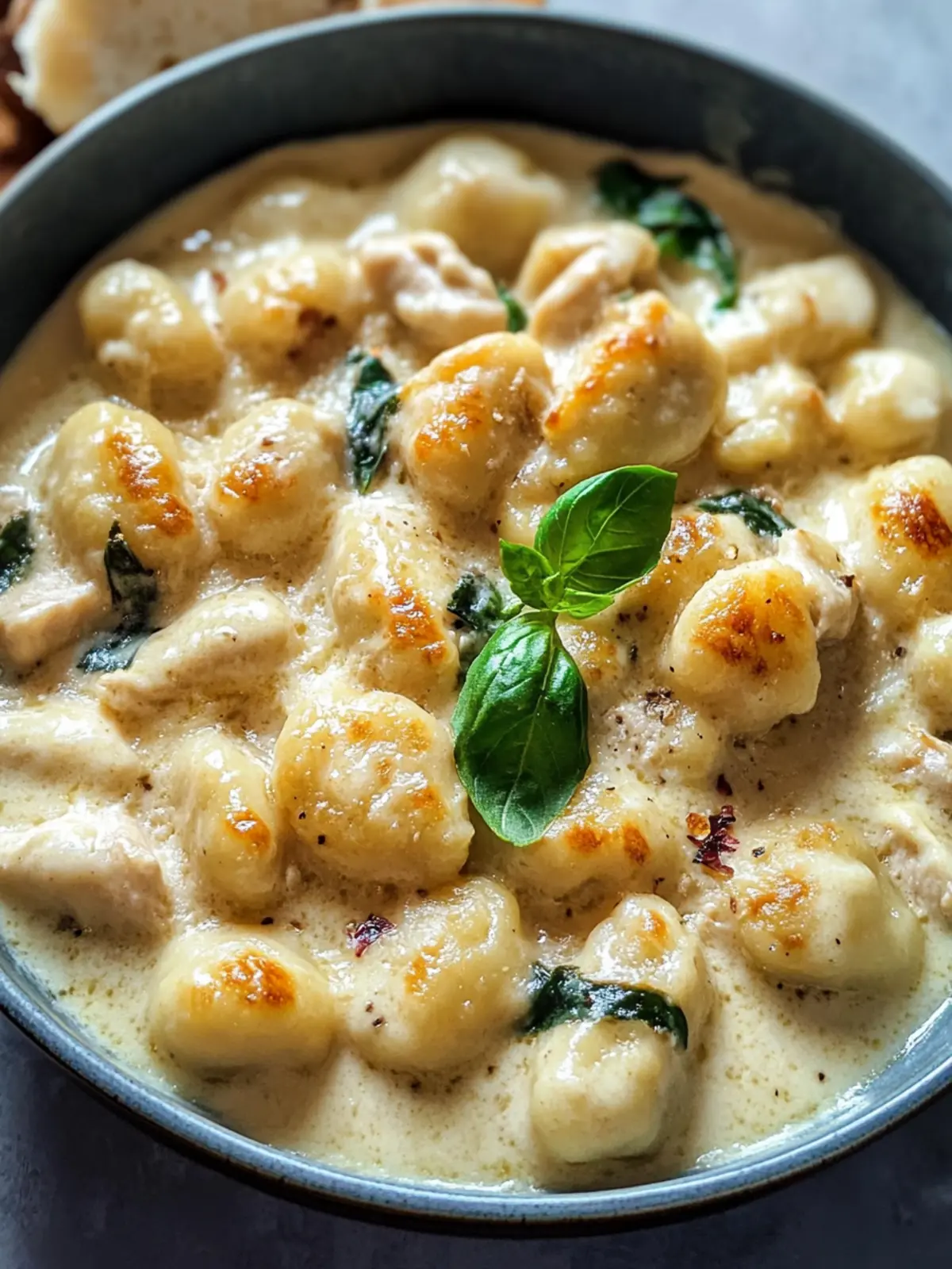 Chicken Alfredo Gnocchi