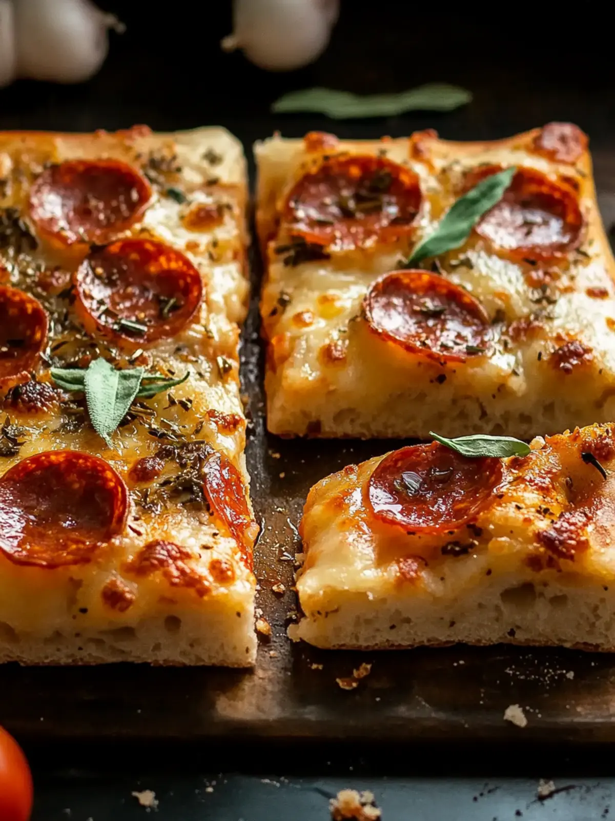 Tasty Focaccia Pizza Recipe with Crispy Crust