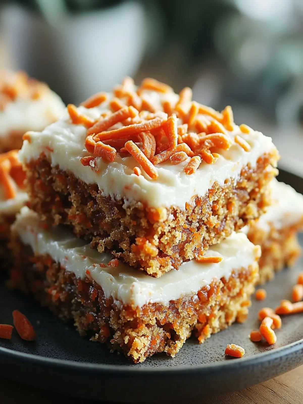 No Sugar Cottage Cheese Carrot Cake Bars You’ll Crave Daily 5 No Sugar Cottage Cheese Carrot Cake Bars