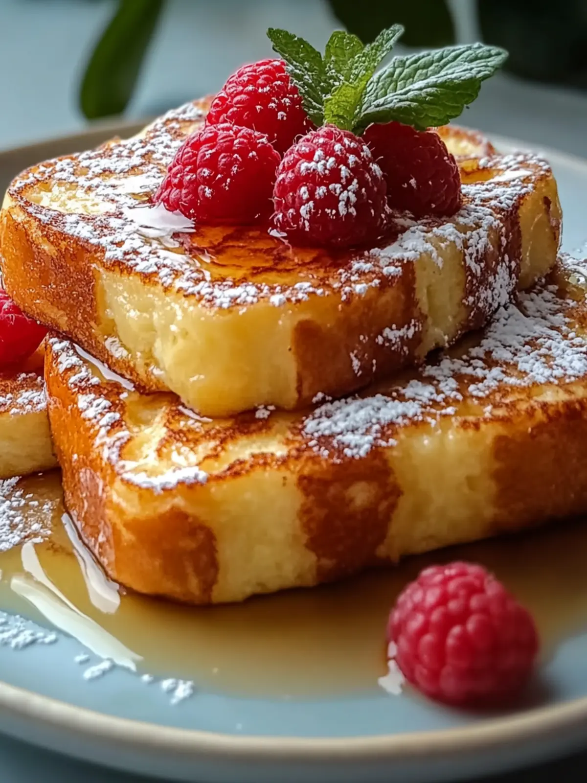 Easy Hawaiian Roll French Toast Recipe – Your Quick Morning Bliss 3 Easy Hawaiian Roll French Toast Recipe - Quick Breakfast Delight