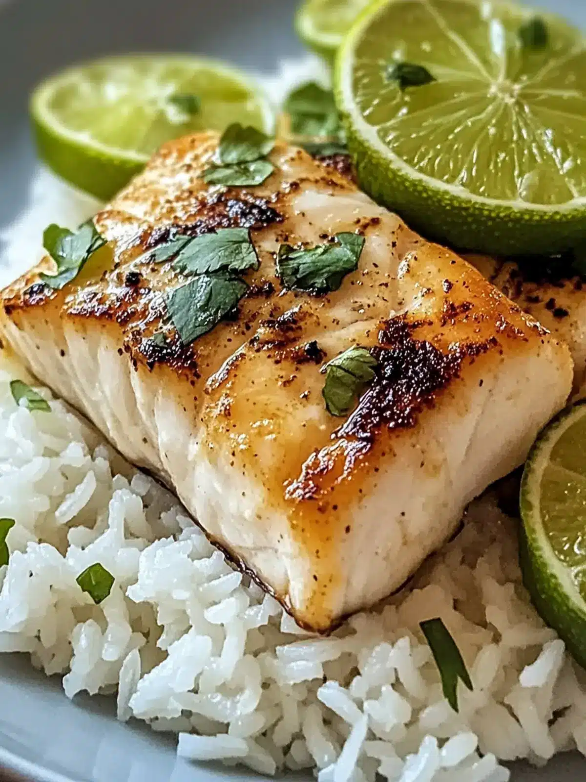 Coconut Lime Fish with Rice: A Quick 5-Step Delight 4 Coconut Lime Fish with Rice: An Incredible 5-Step Recipe