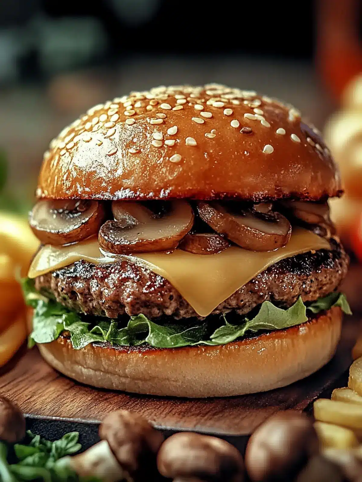 Mouthwatering Mushroom Swiss Burger that Will Wow Your Tastebuds 5 Mushroom Swiss Burger